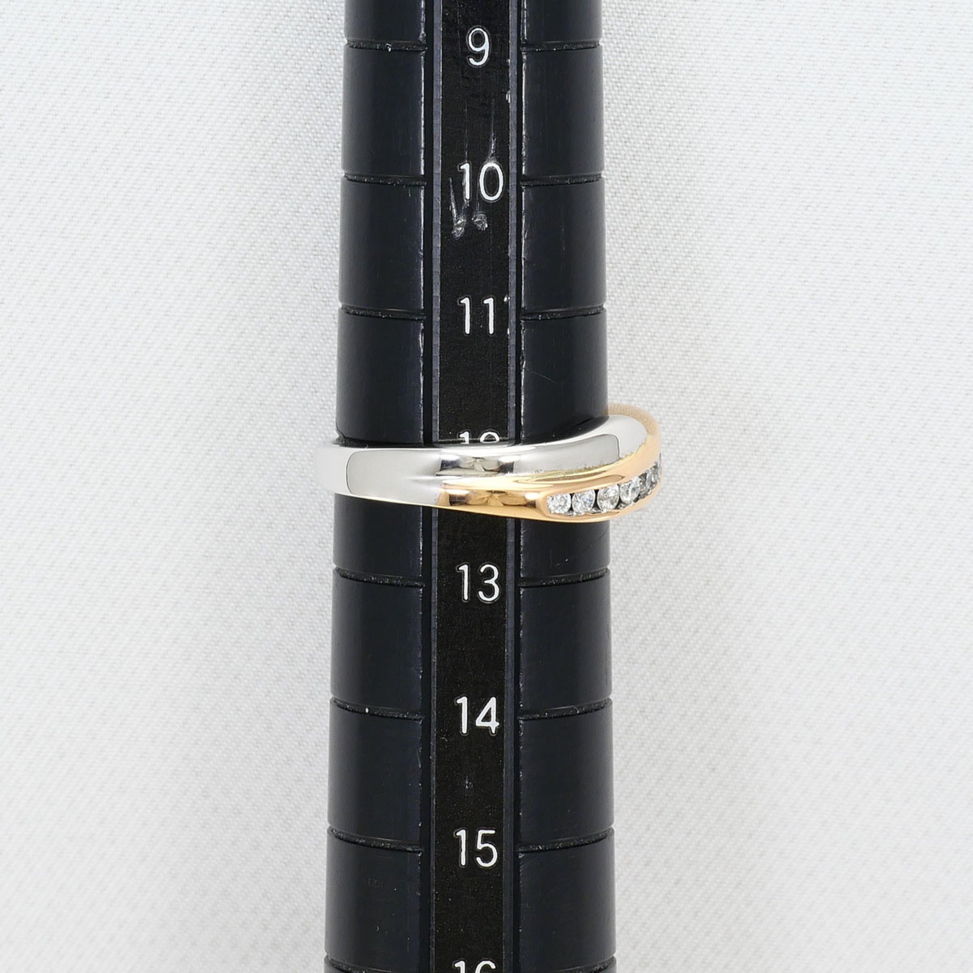 Unbranded Pink Gold White Gold Pink Gold (18K) White Gold (18K) Band Ring (Pre-Owned)