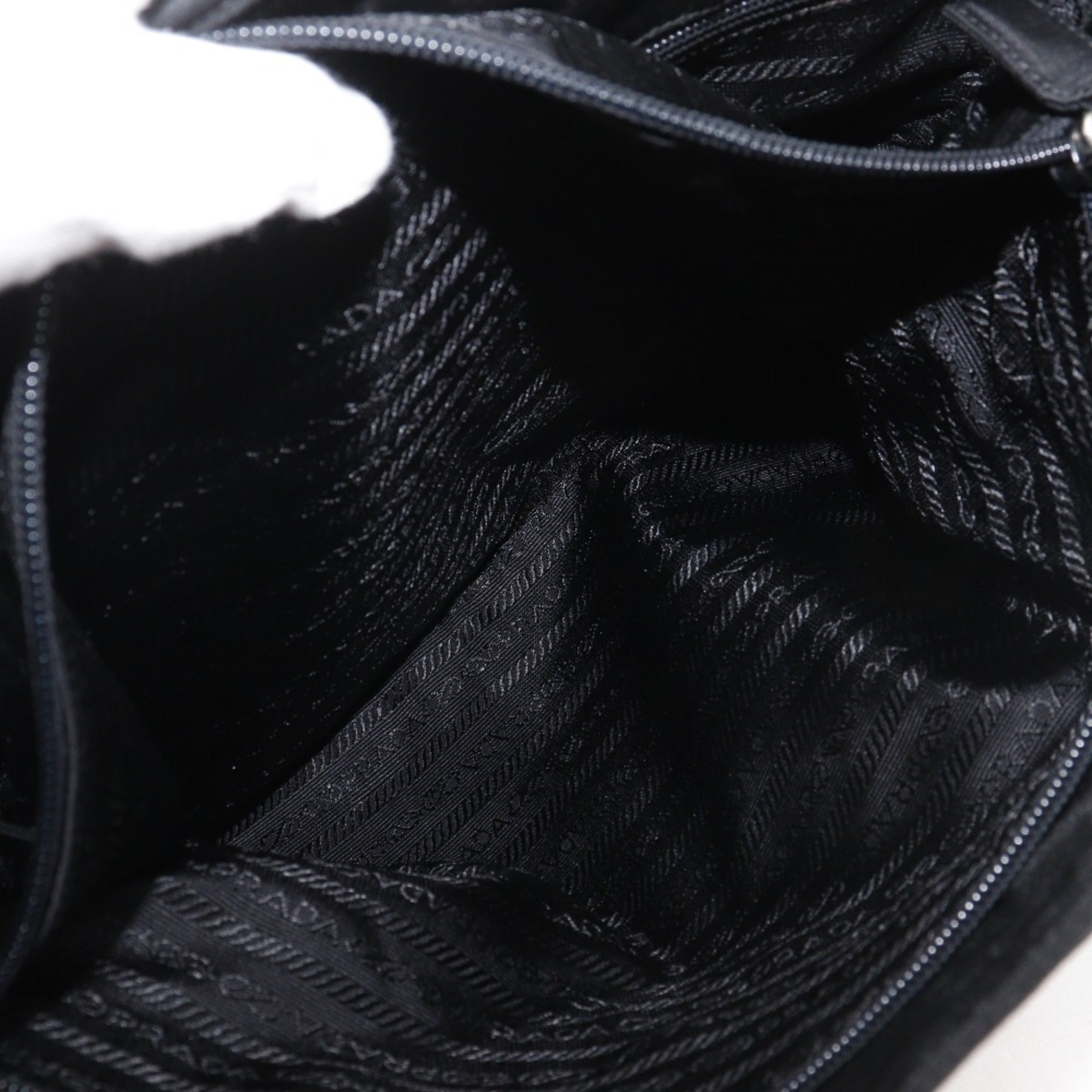 Prada Black Nylon Tote Bag (Pre-Owned)