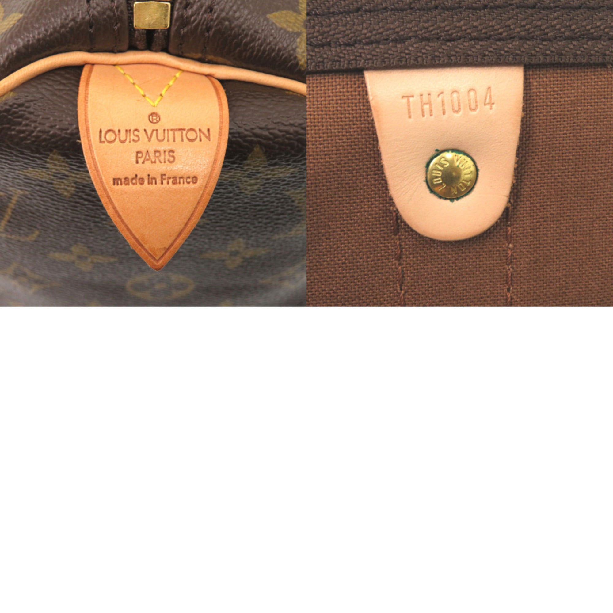 Louis Vuitton Brown Monogram Canvas Boston Bag (Pre-Owned)