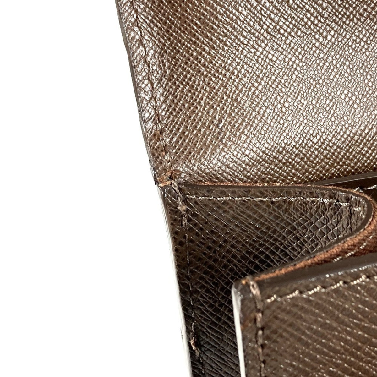 Louis Vuitton Brown Galle Grizzly Taiga Leather Briefcase Handbag Tote Bag (Pre-Owned)