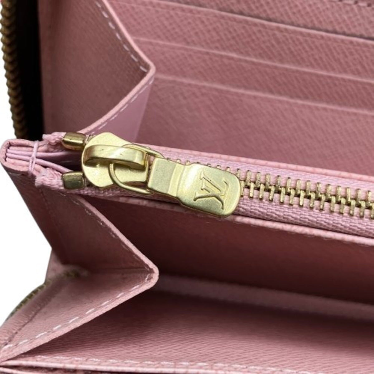 Louis Vuitton Monogram Rose Ballerine Pvc Long Wallet (Bi-Fold) (Pre-Owned)