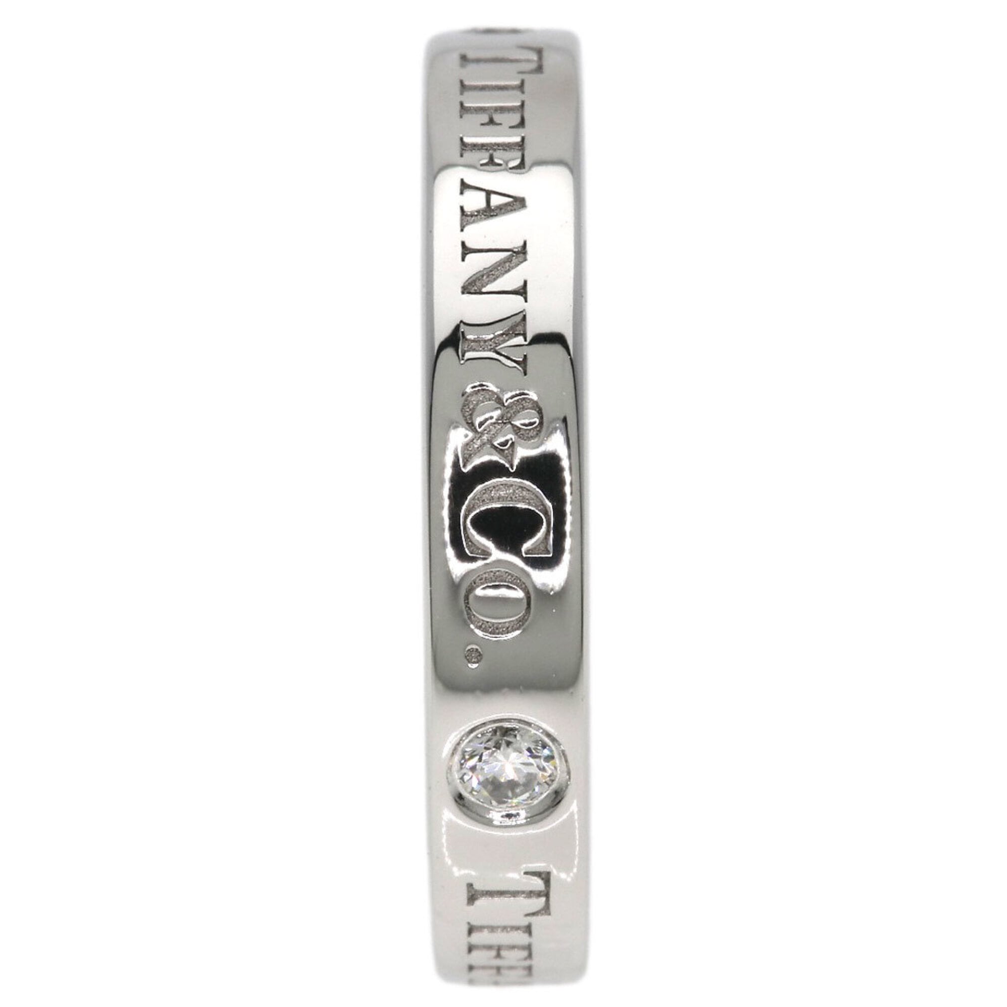 Tiffany Platinum 950 Band Ring (Pre-Owned)