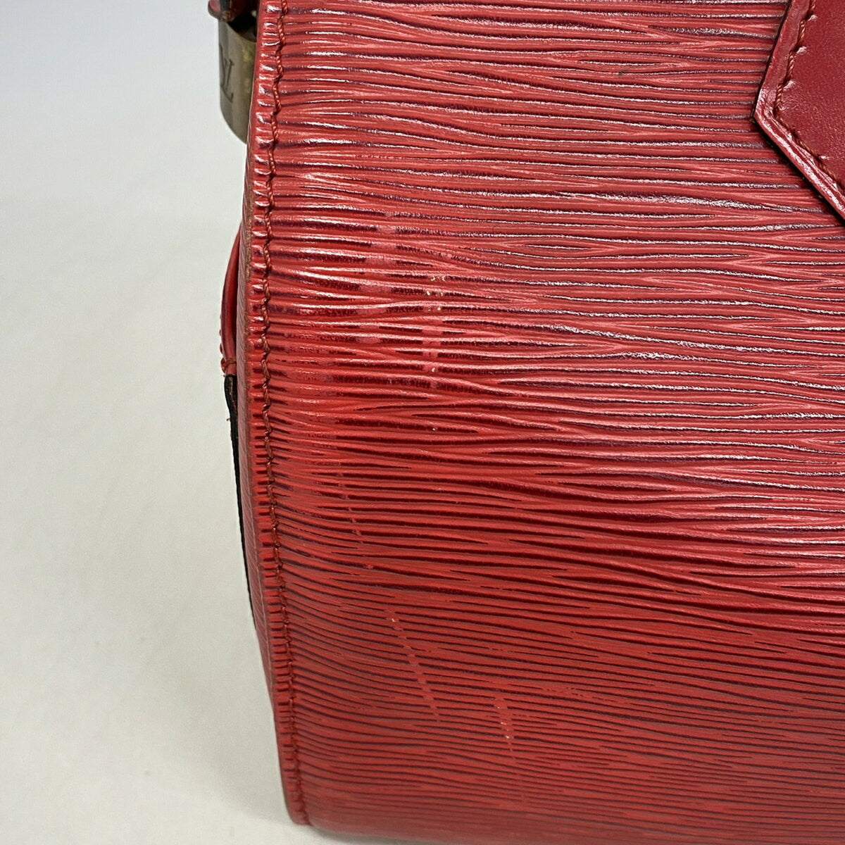 Louis Vuitton Castilian Red Handbag (Pre-Owned)