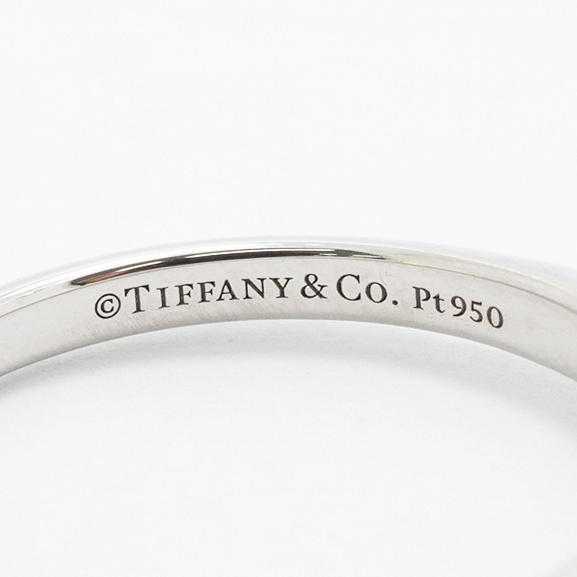 Tiffany Platinum 950 Band Ring (Pre-Owned)