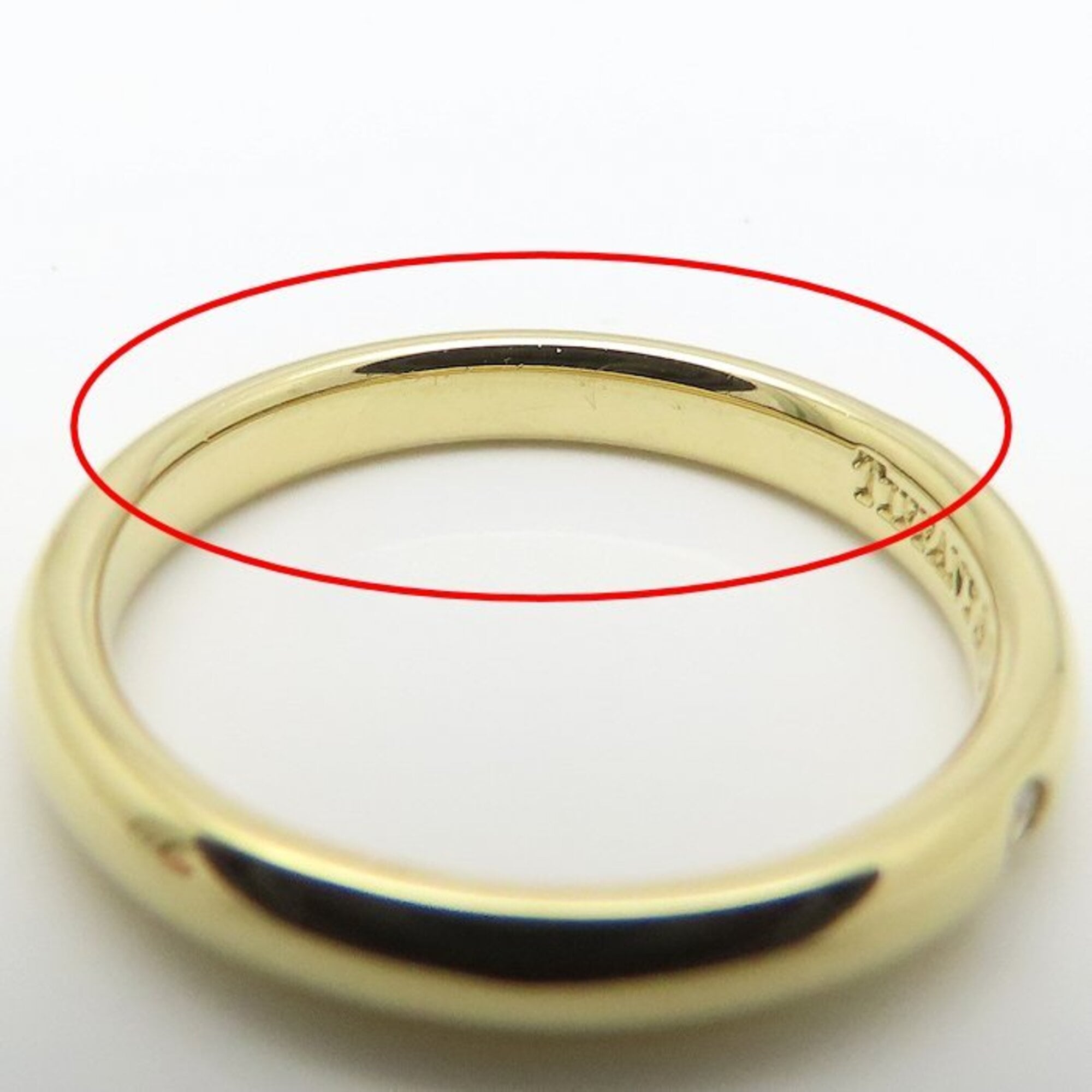 Tiffany Yellow Gold (18K) Band Ring (Pre-Owned)