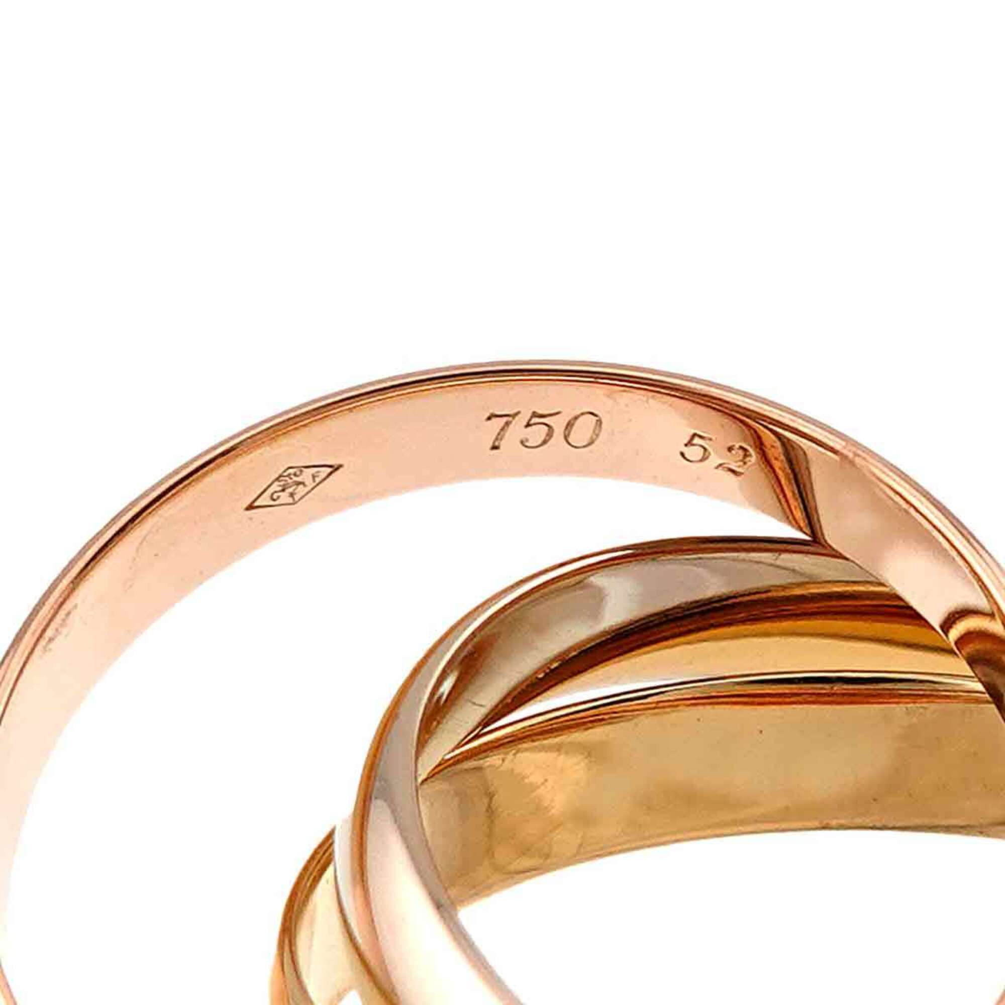 Cartier Yellow Gold (18K) Pink Gold (18K) White Gold (18K) Band Ring (Pre-Owned)