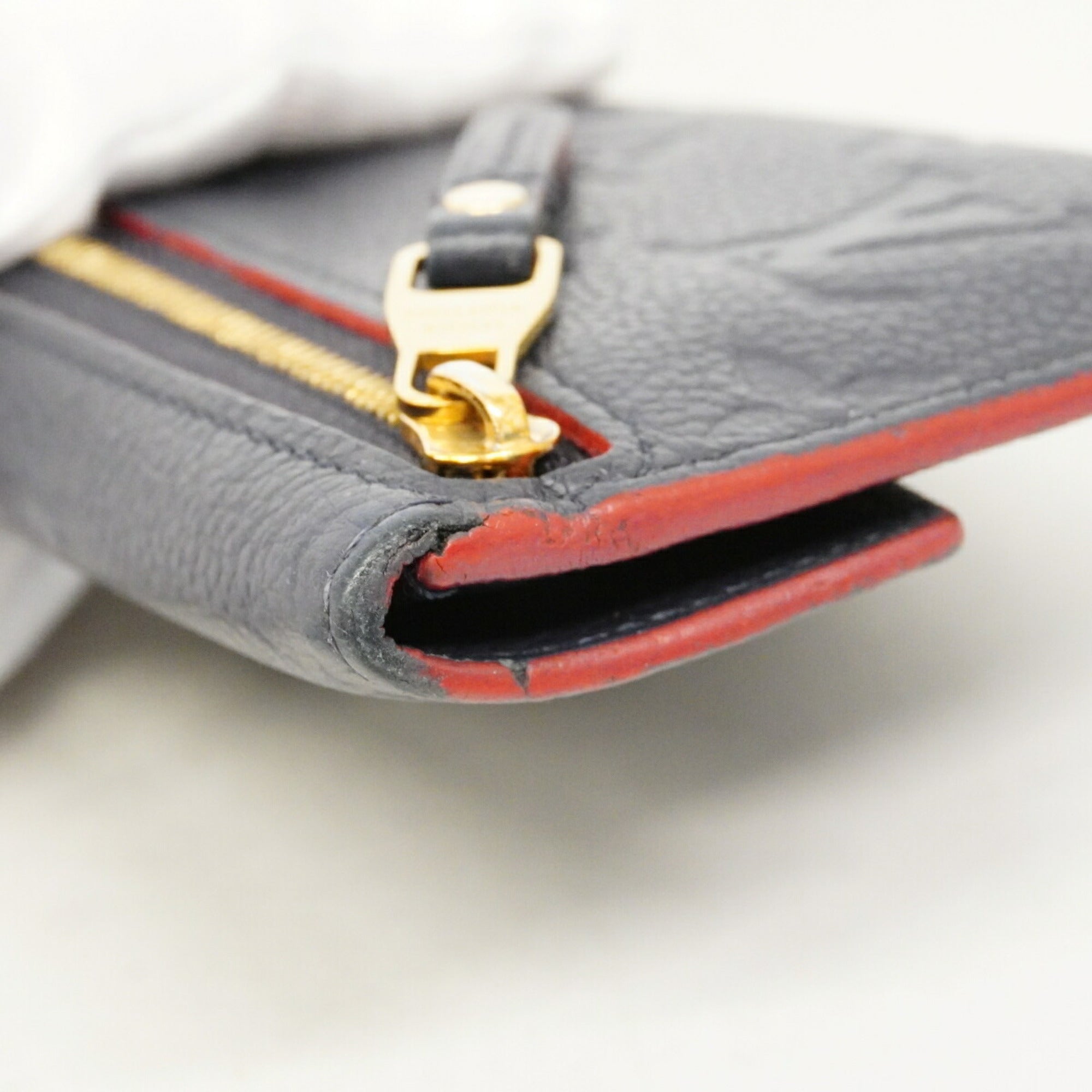 Louis Vuitton Marine Rouge Coin Purse/Coin Case (Pre-Owned)