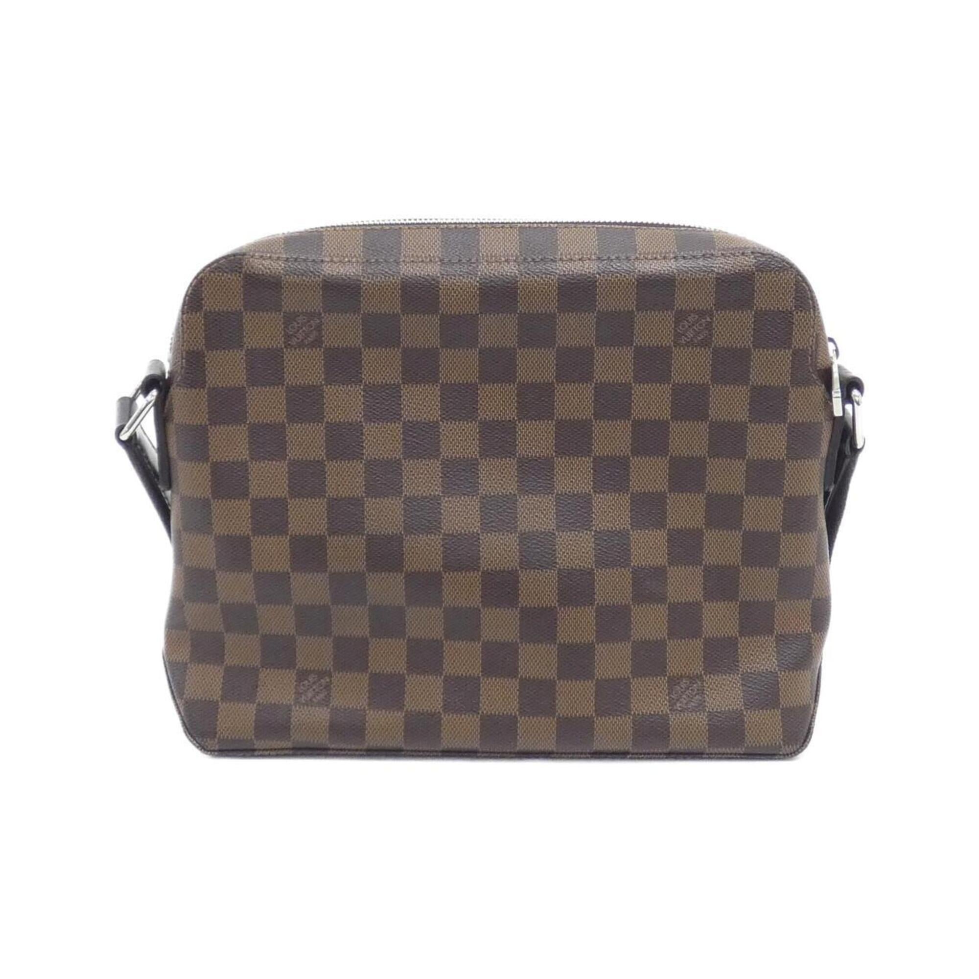 Louis Vuitton Damier Canvas Ebene Coated Canvas Shoulder Bag (Pre-Owned)