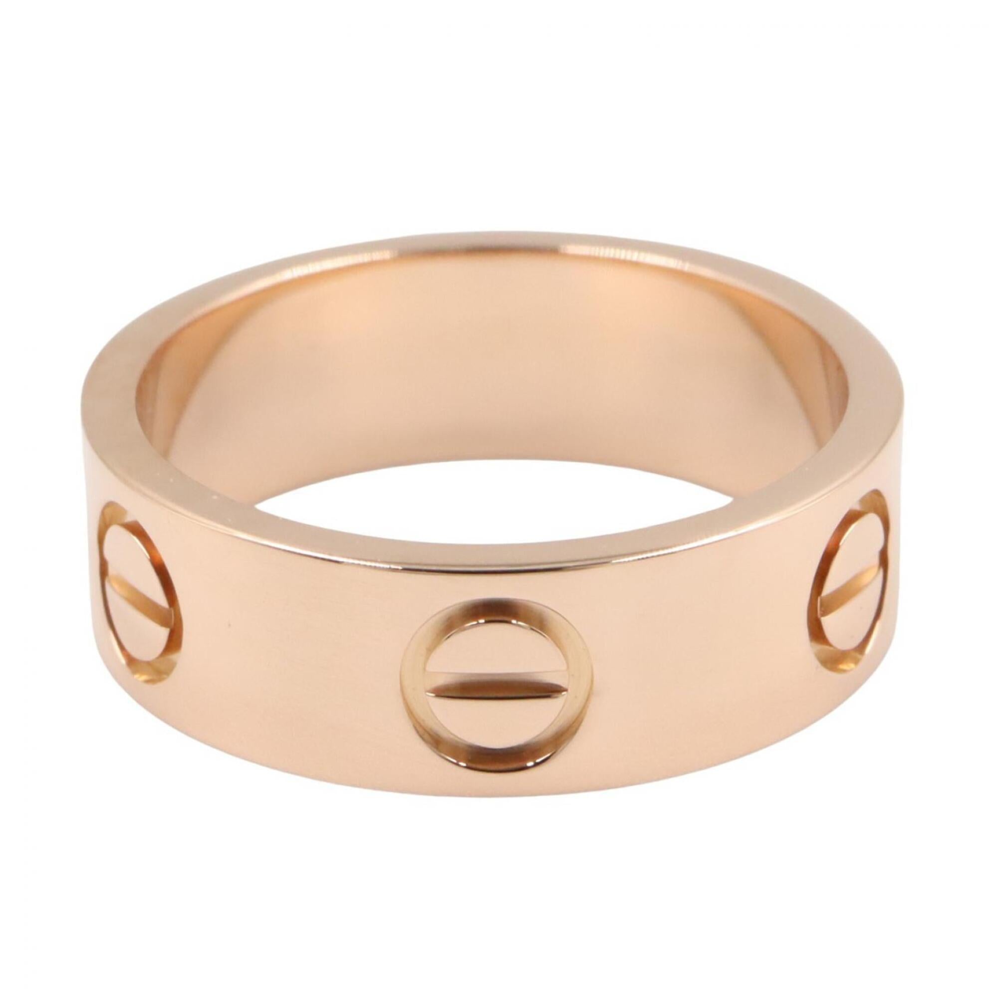 Cartier Gold Pink Gold (18K) Band Ring (Pre-Owned)