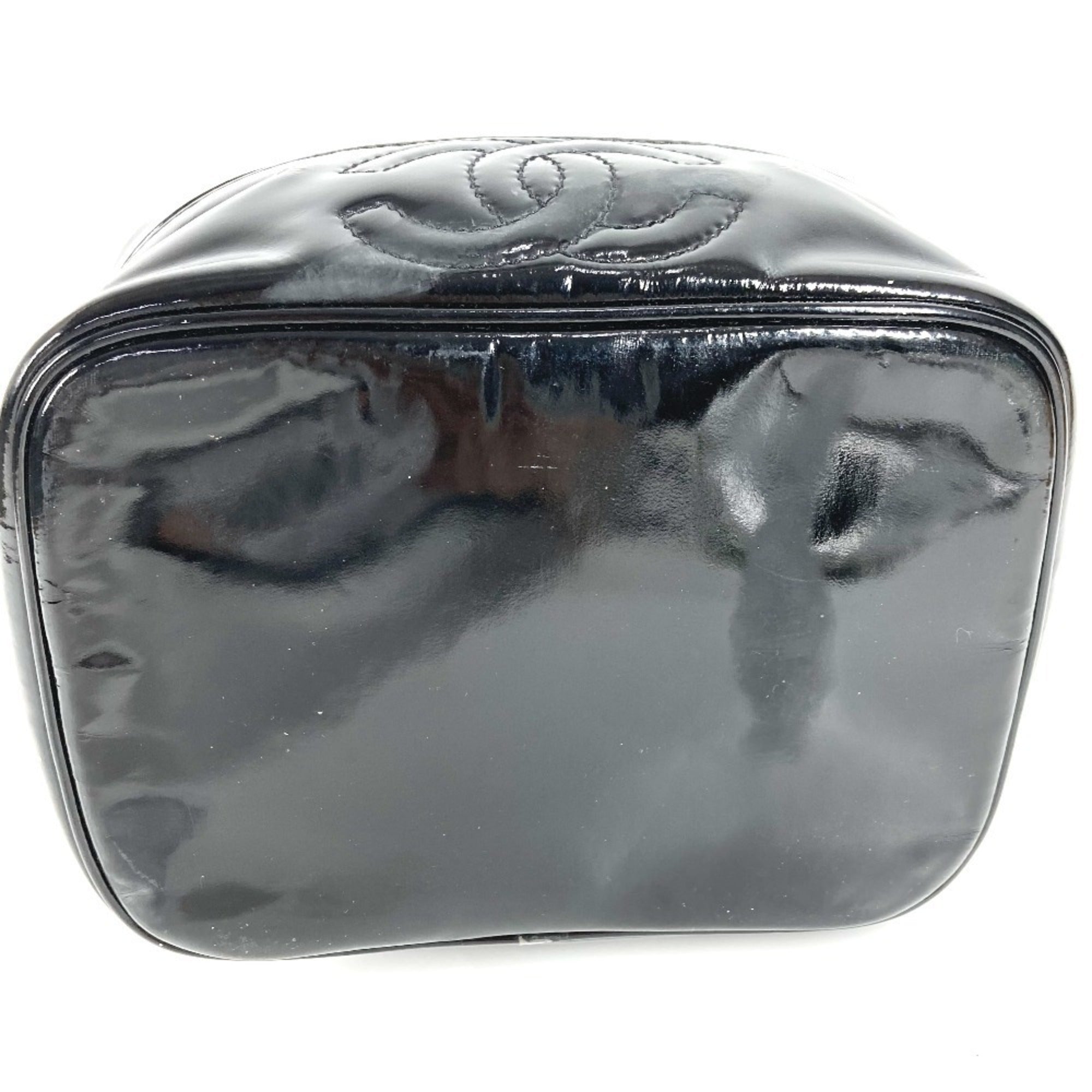 Chanel Black Handbag Vanity Bag (Pre-Owned)