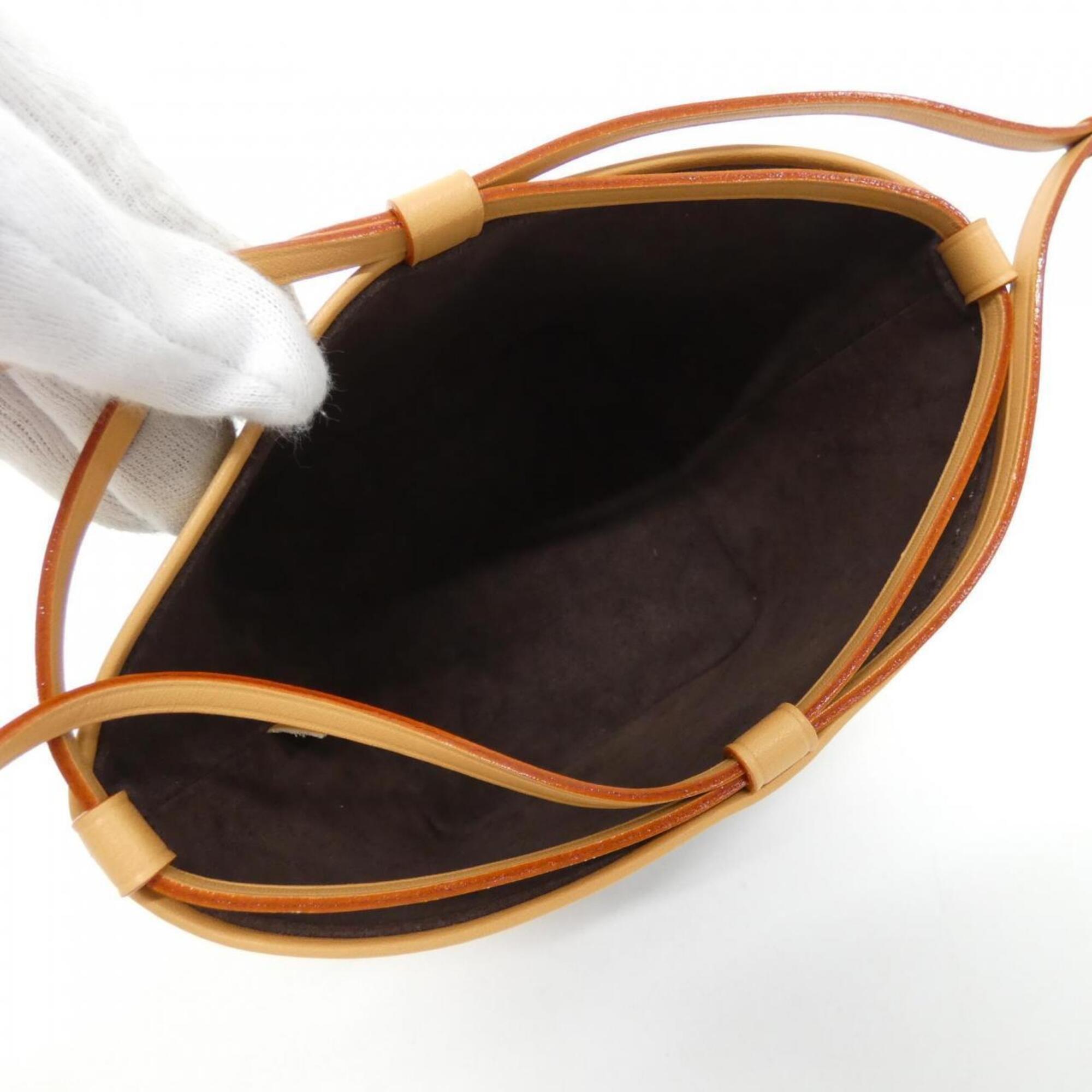 Louis Vuitton Marron Monogram Coated Canvas Shoulder Bag (Pre-Owned)