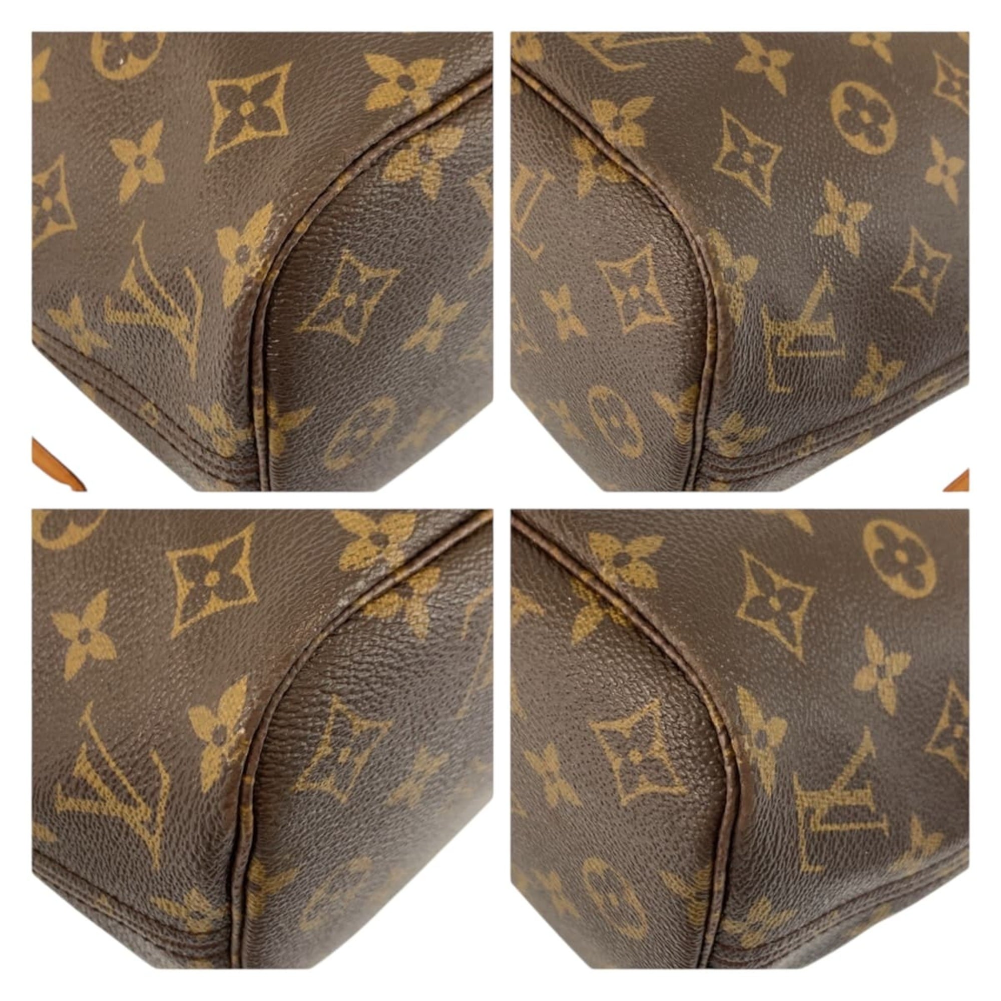 Louis Vuitton Monogram Brown Pvc Leather Boston Bag Handbag (Pre-Owned)