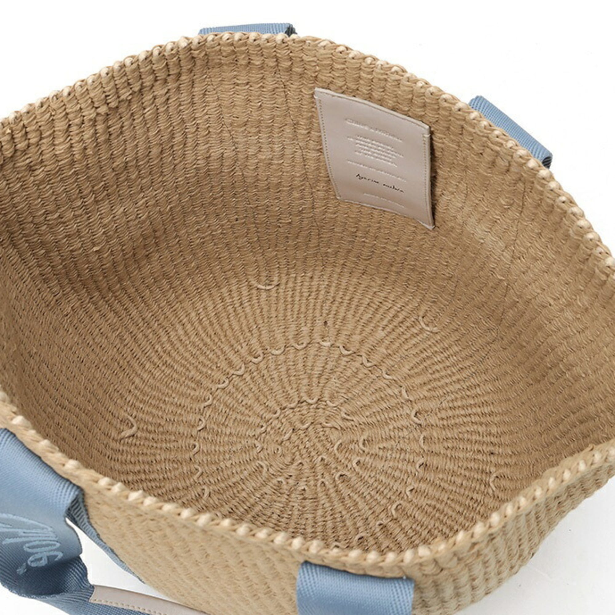 Chloé Beige Blue Basket (Pre-Owned)