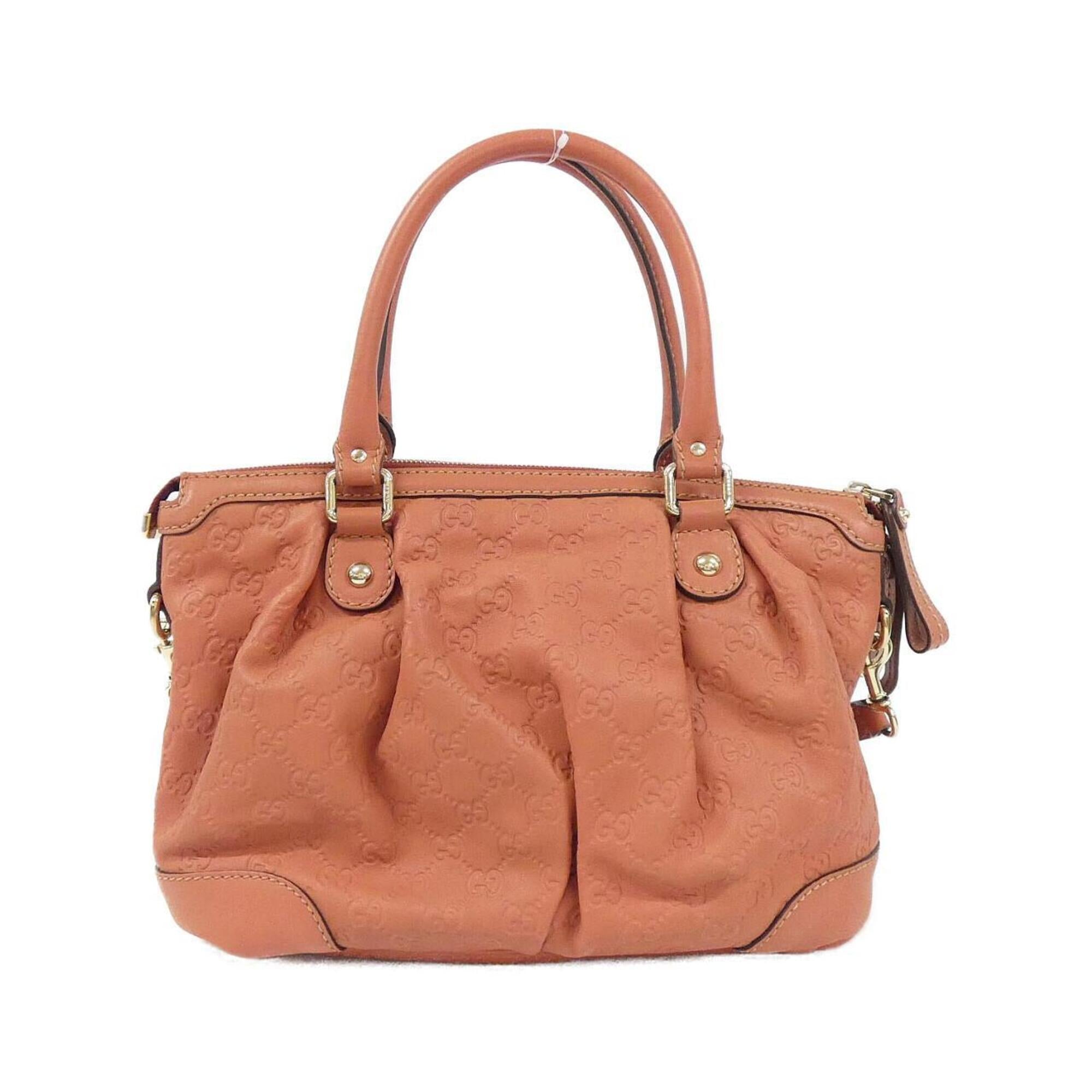 Gucci Pink Leather Handbag (Pre-Owned)