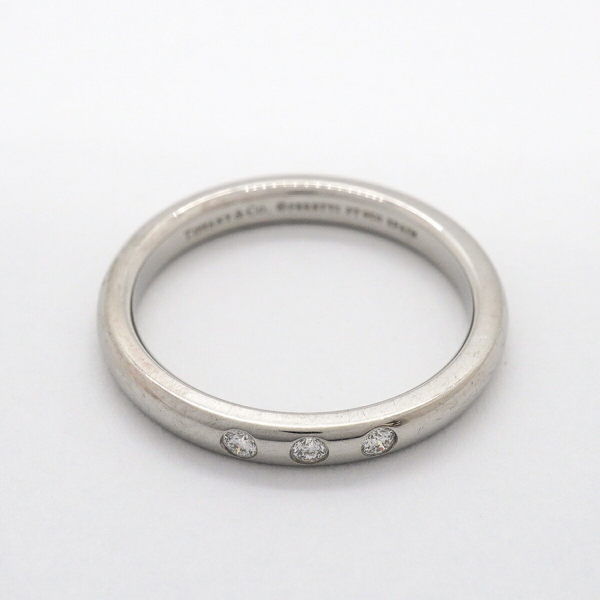 Tiffany Platinum 950 Band Ring (Pre-Owned)
