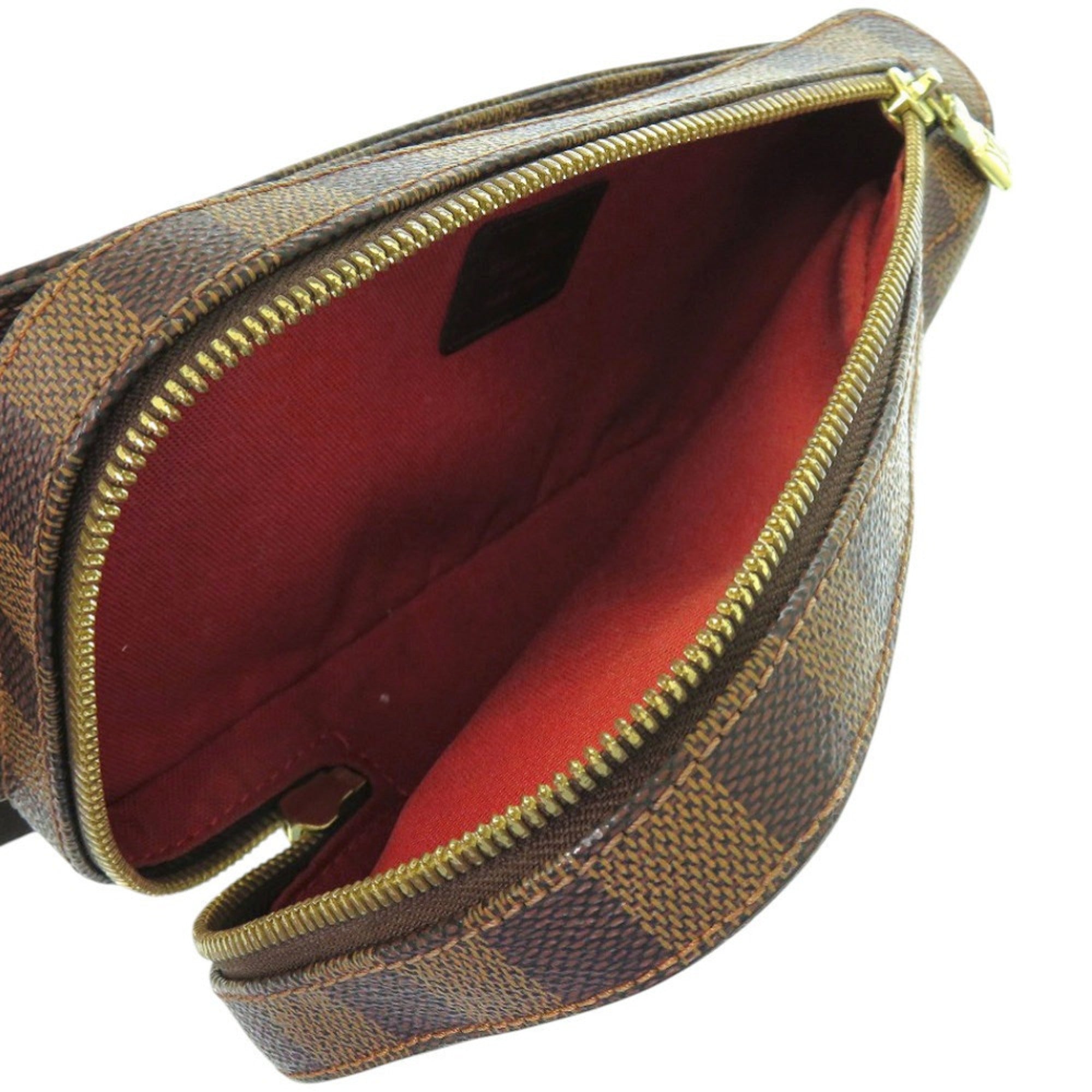 Louis Vuitton Ebene Damier Canvas Sling Bag (Pre-Owned)