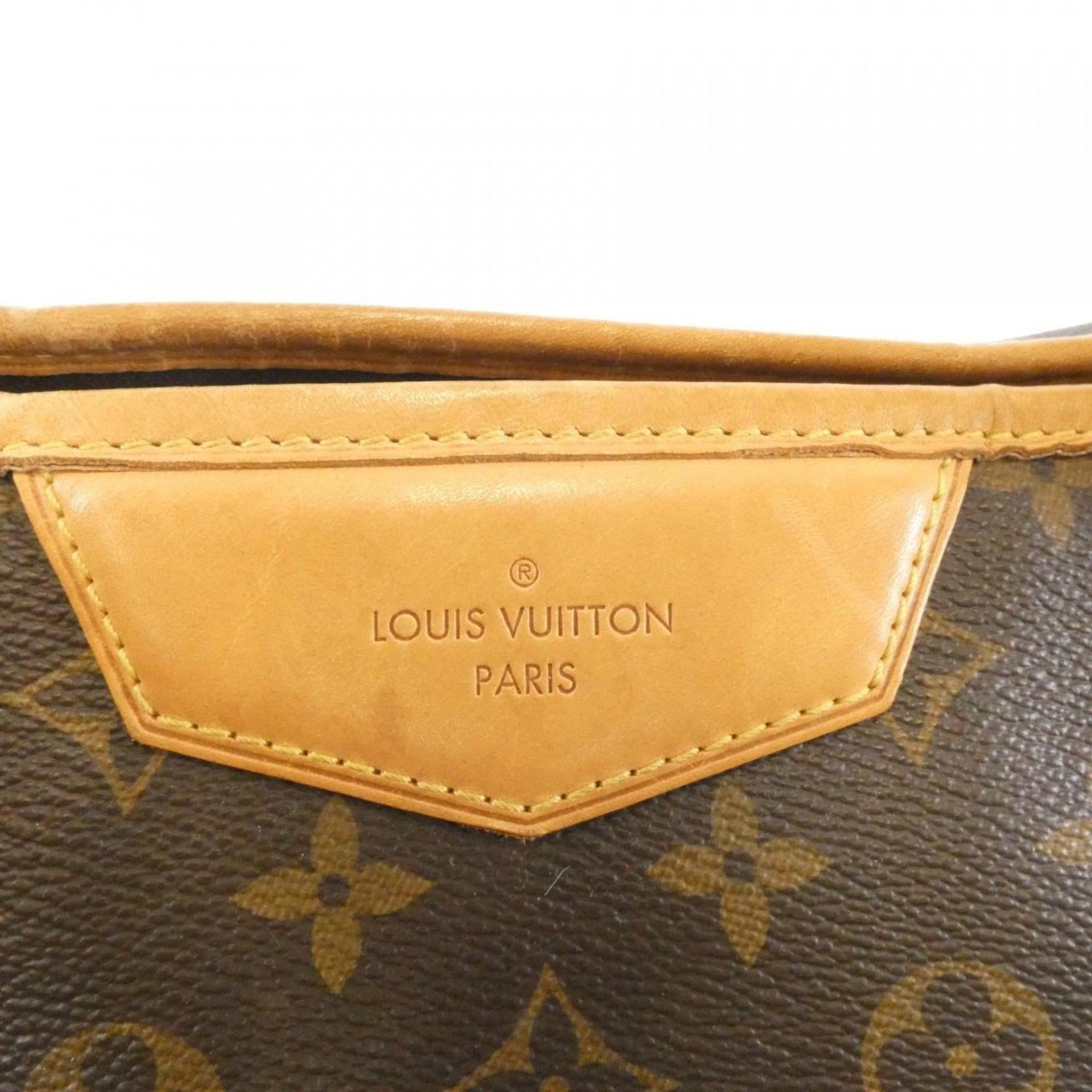 Louis Vuitton Marron Coated Canvas Handbag (Pre-Owned)