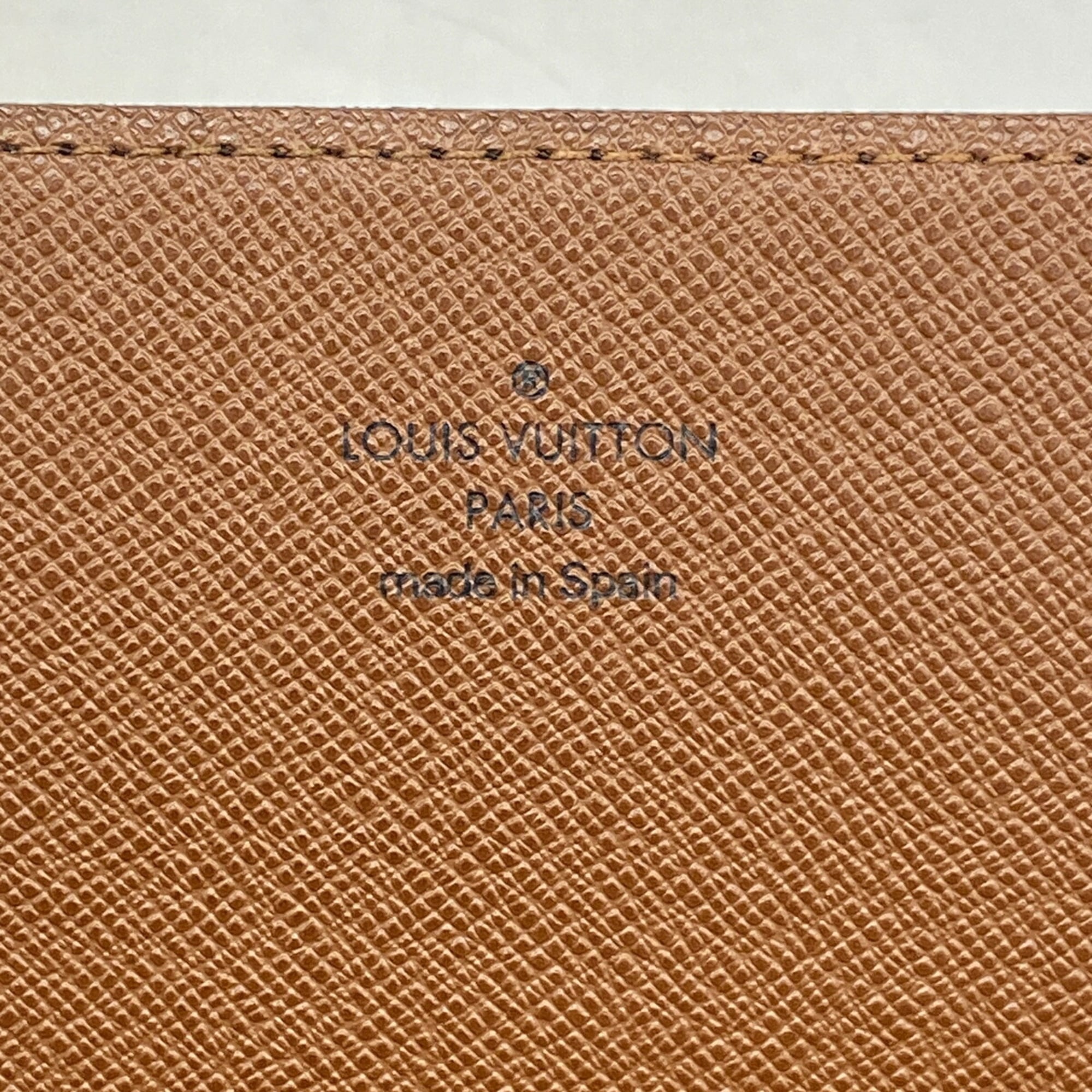 Louis Vuitton Brown Long Bill Wallet (Bi-Fold) (Pre-Owned)