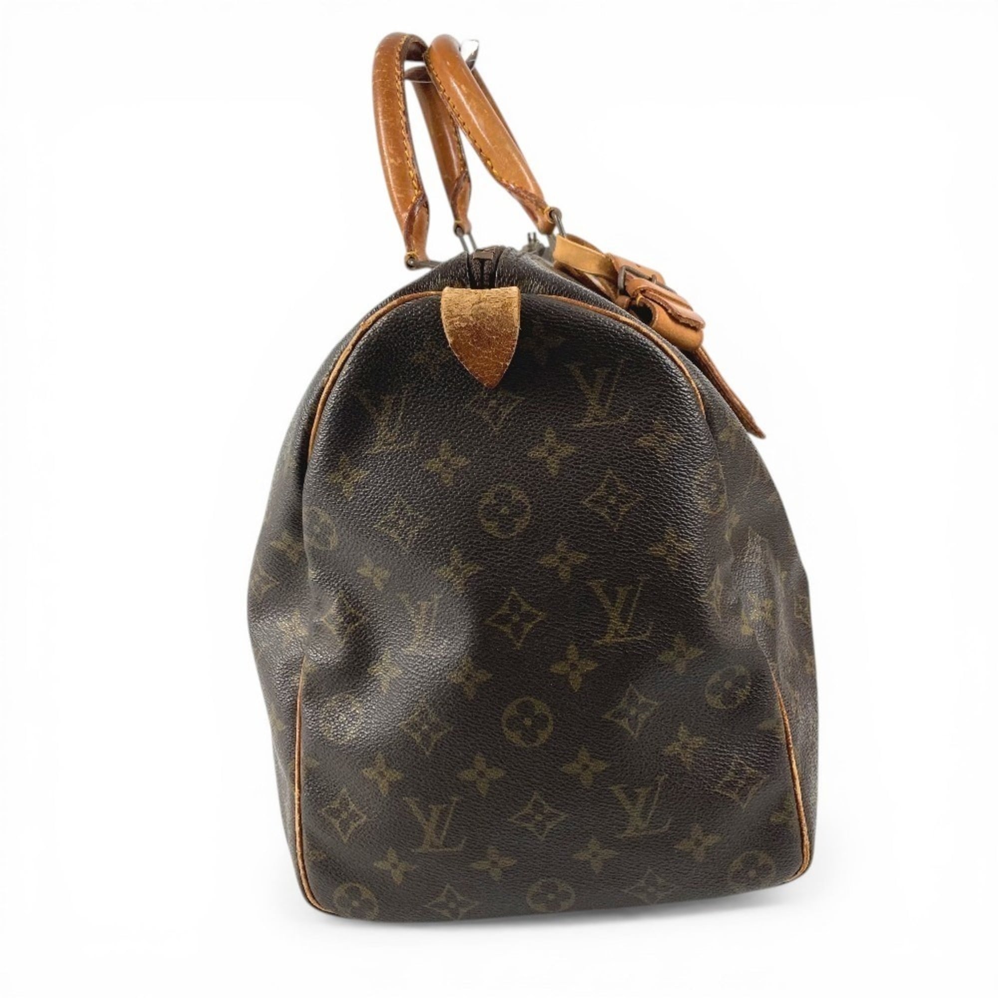 Louis Vuitton Monogram Brown Monogram Boston Bag Handbag (Pre-Owned)