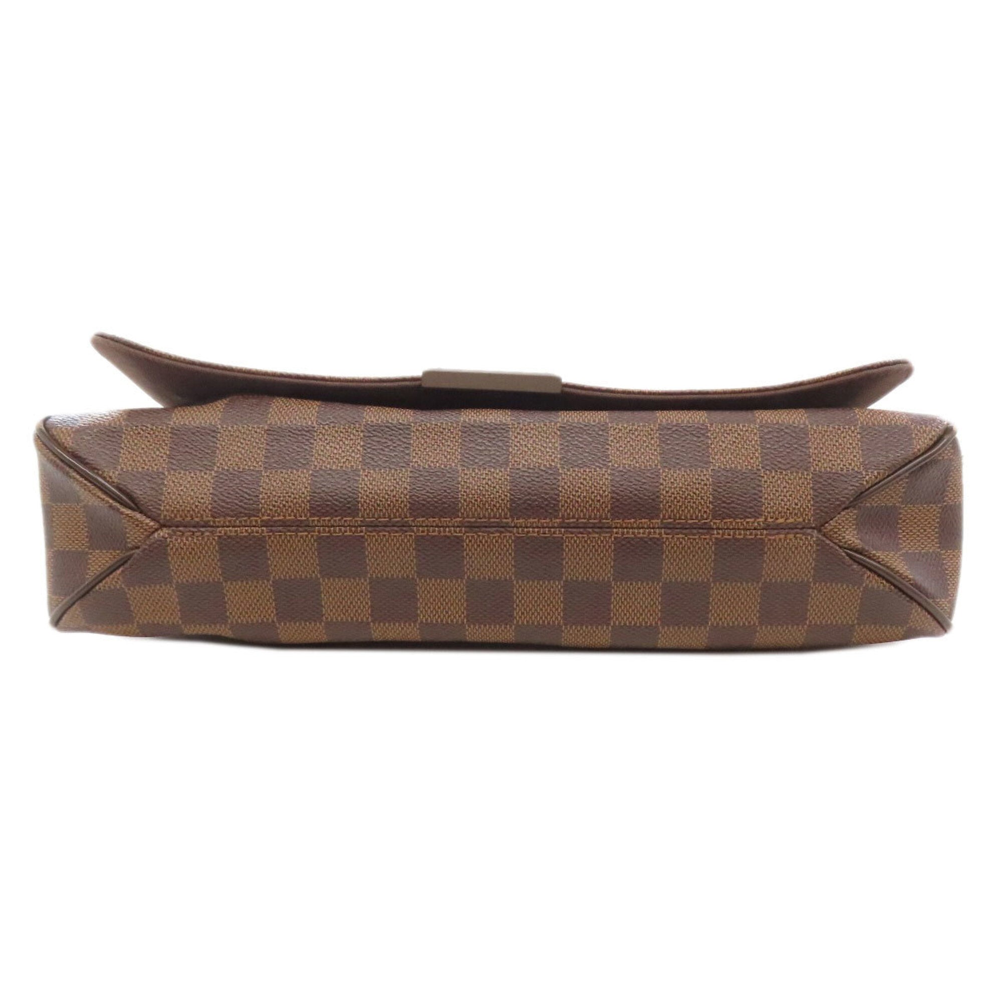 Louis Vuitton Brown Damier Canvas Ebene Damier Canvas Shoulder Bag (Pre-Owned)