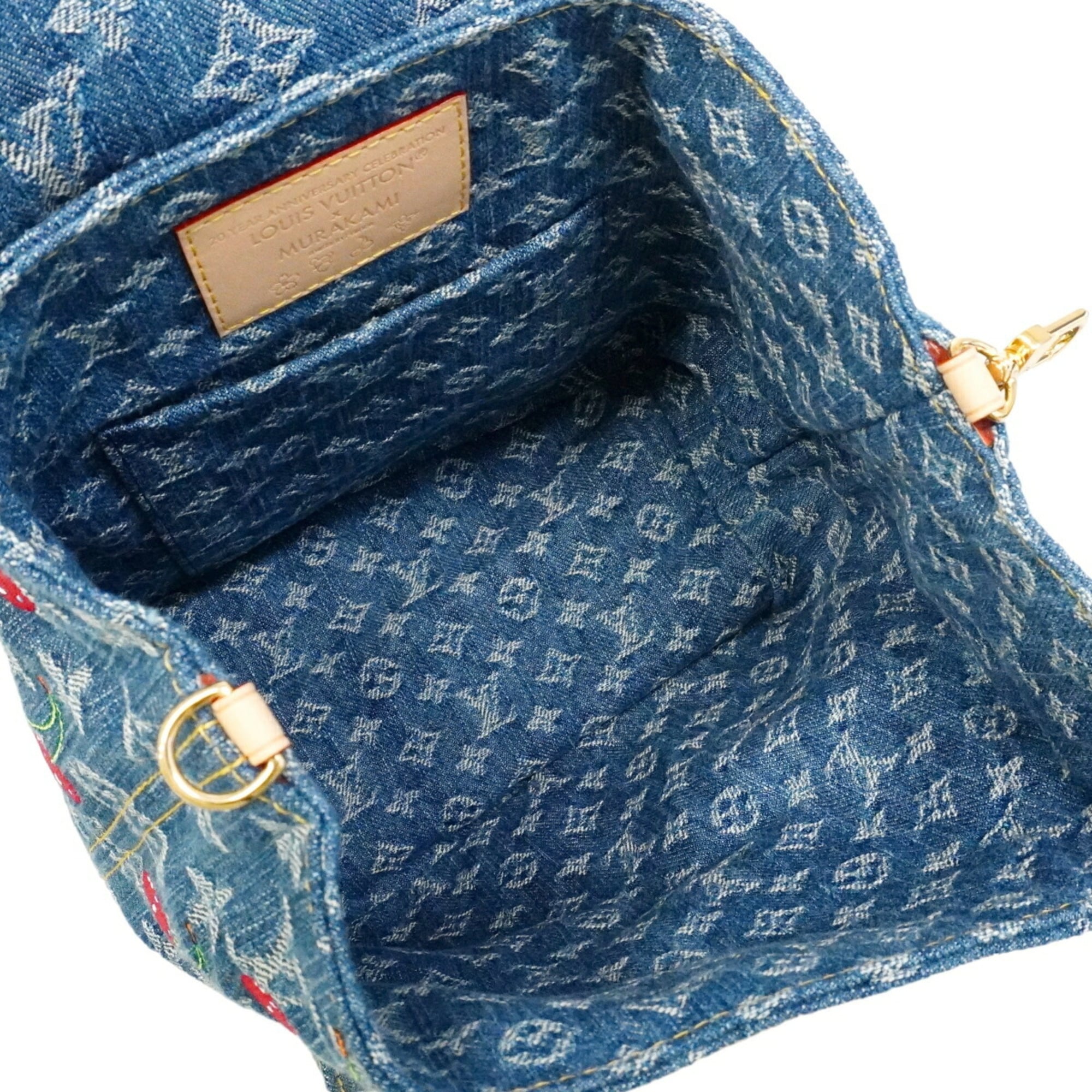 Louis Vuitton Blue Backpack (Pre-Owned)