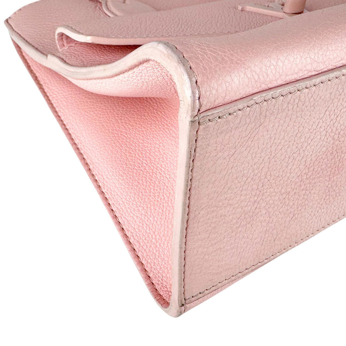 Louis Vuitton Pink Leather Handbag Shoulder Bag (Pre-Owned)