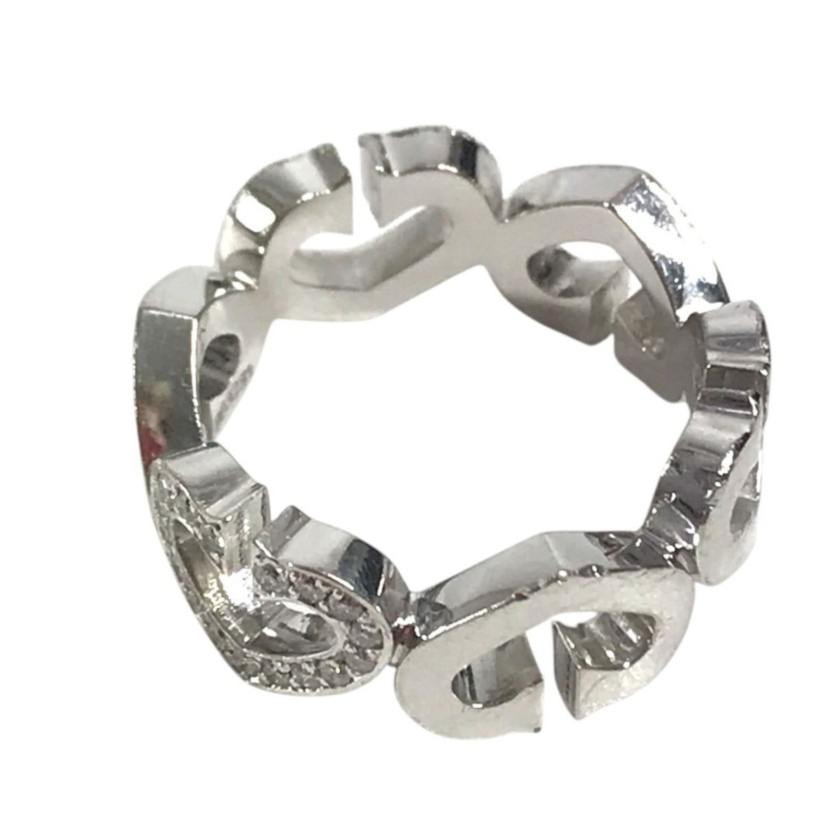Cartier Silver White Gold (18K) Band Ring (Pre-Owned)