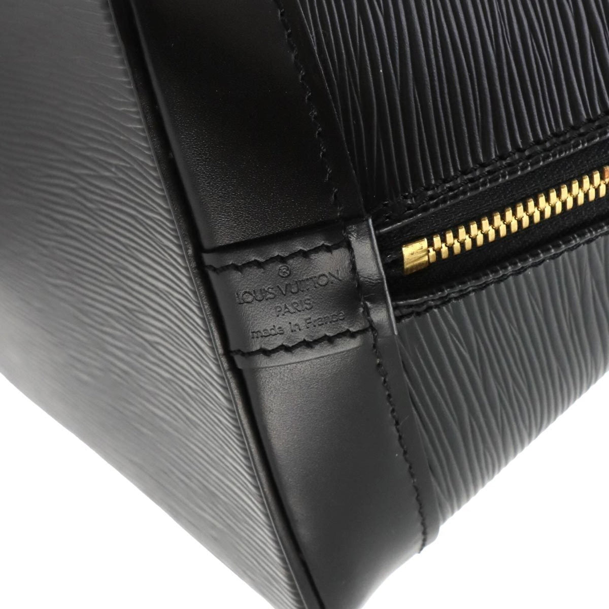 Louis Vuitton Noir Epi Leather Handbag (Pre-Owned)