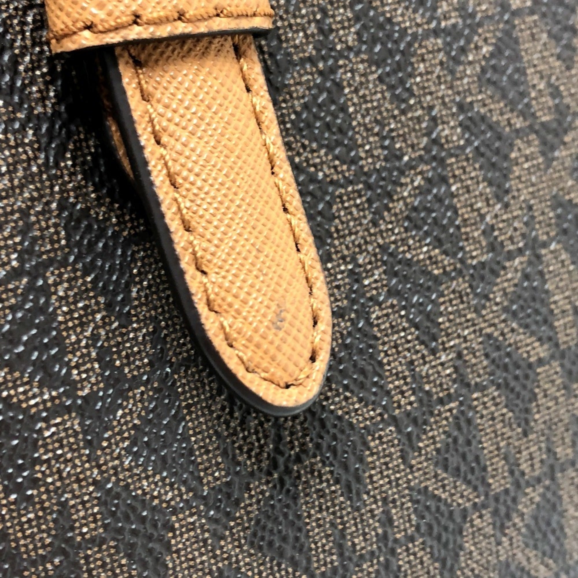 Michael Kors Brown Pvc Handbag (Pre-Owned)