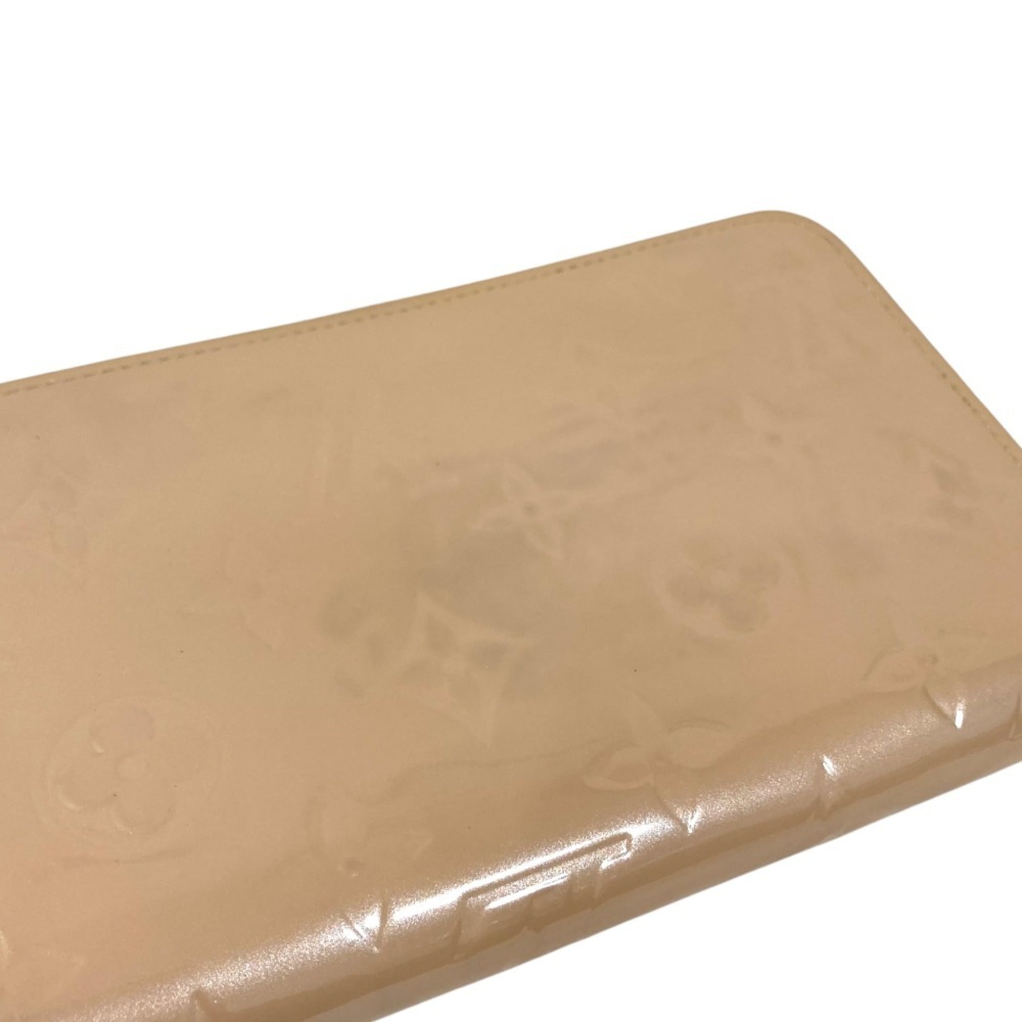Louis Vuitton Beige Monogram Vernis Wallet (Bi-Fold) (Pre-Owned)