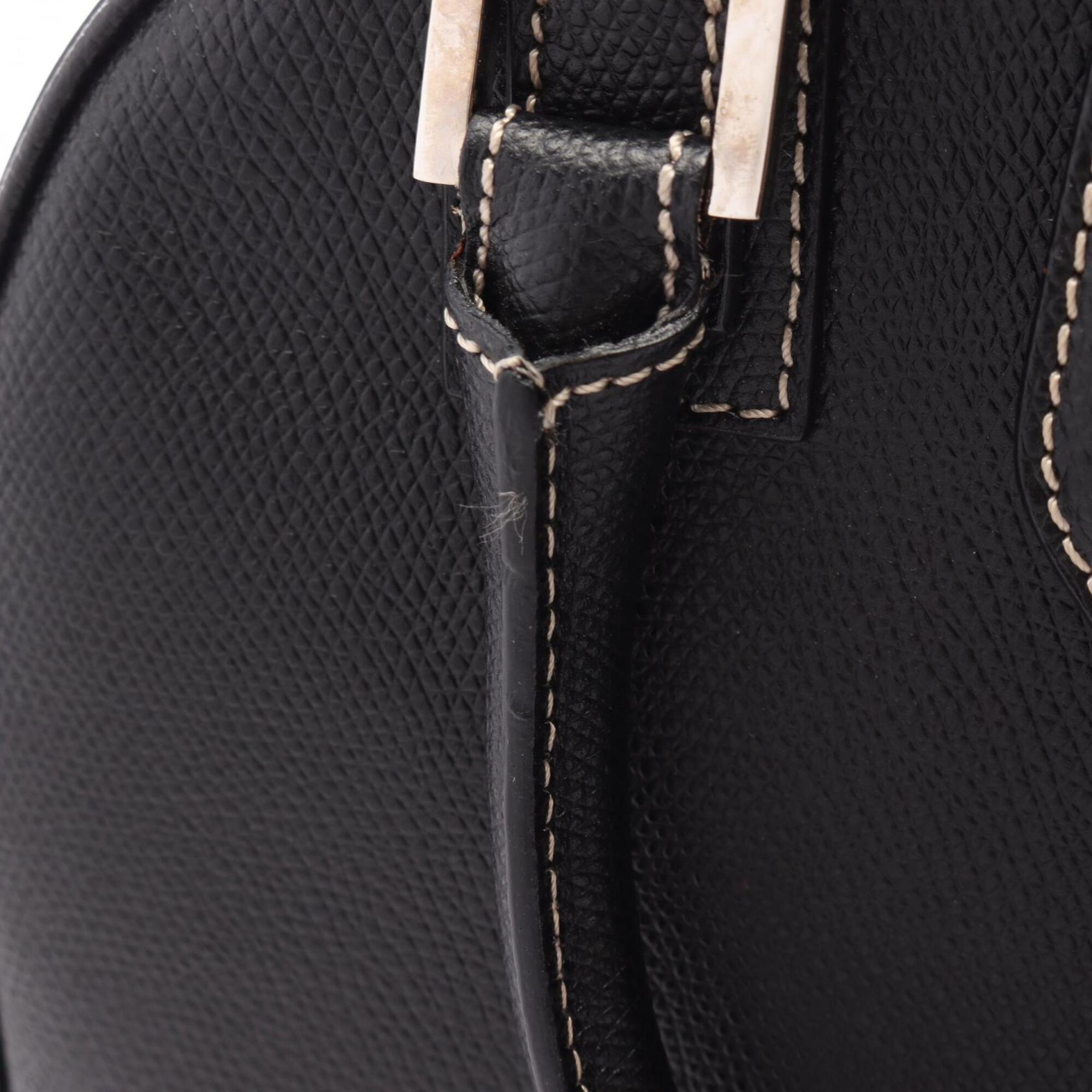 Loewe Black Leather Handbag (Pre-Owned)