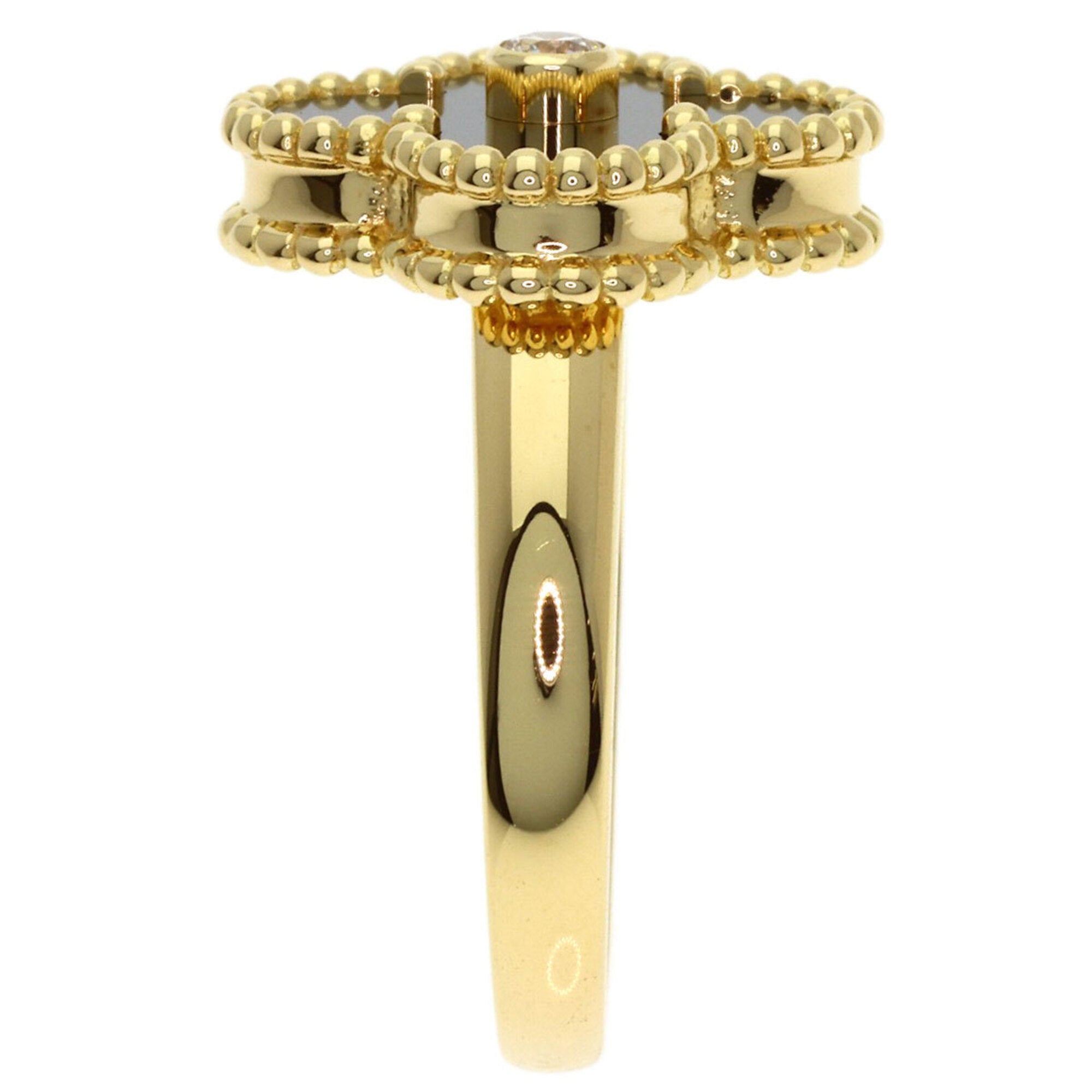 Van Cleef & Arpels Yellow Gold Yellow Gold (18K) Band Ring (Pre-Owned)