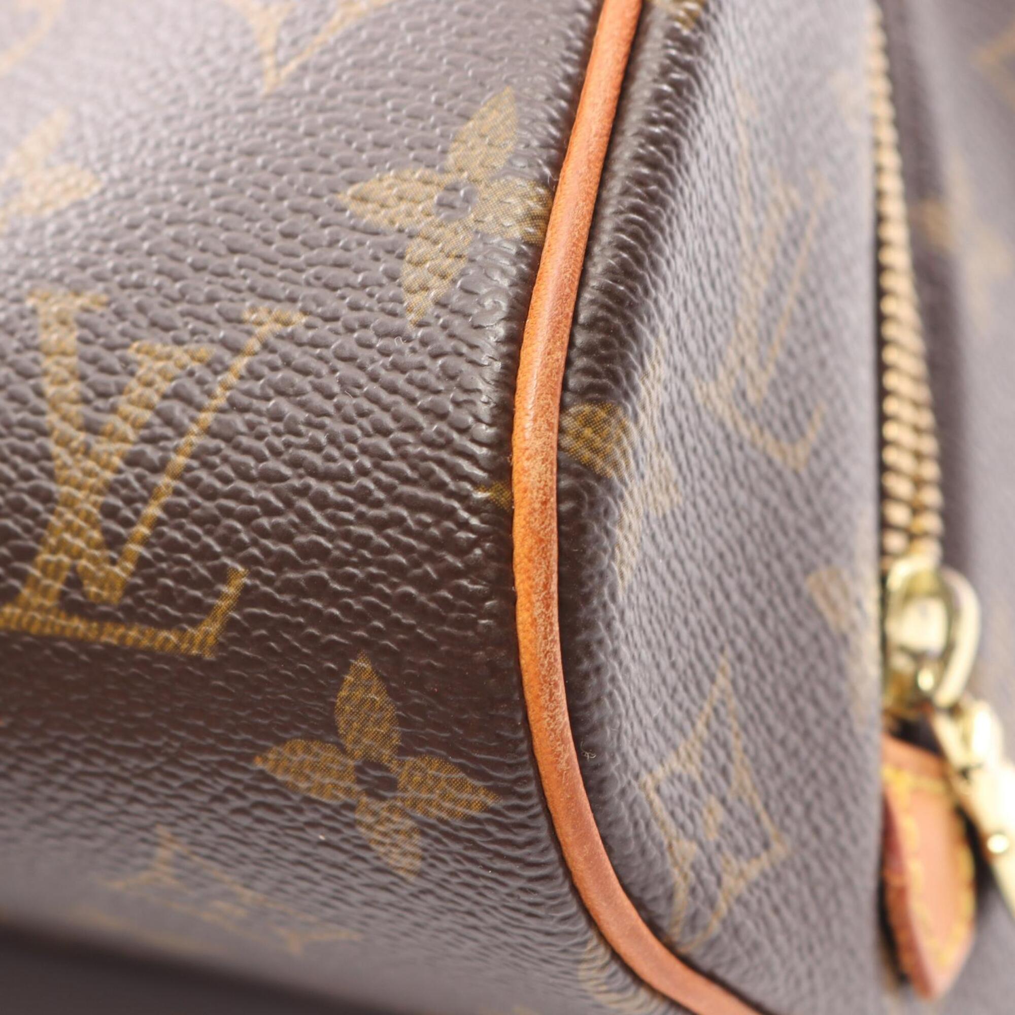 Louis Vuitton Monogram Brown Monogram Leather Handbag (Pre-Owned)