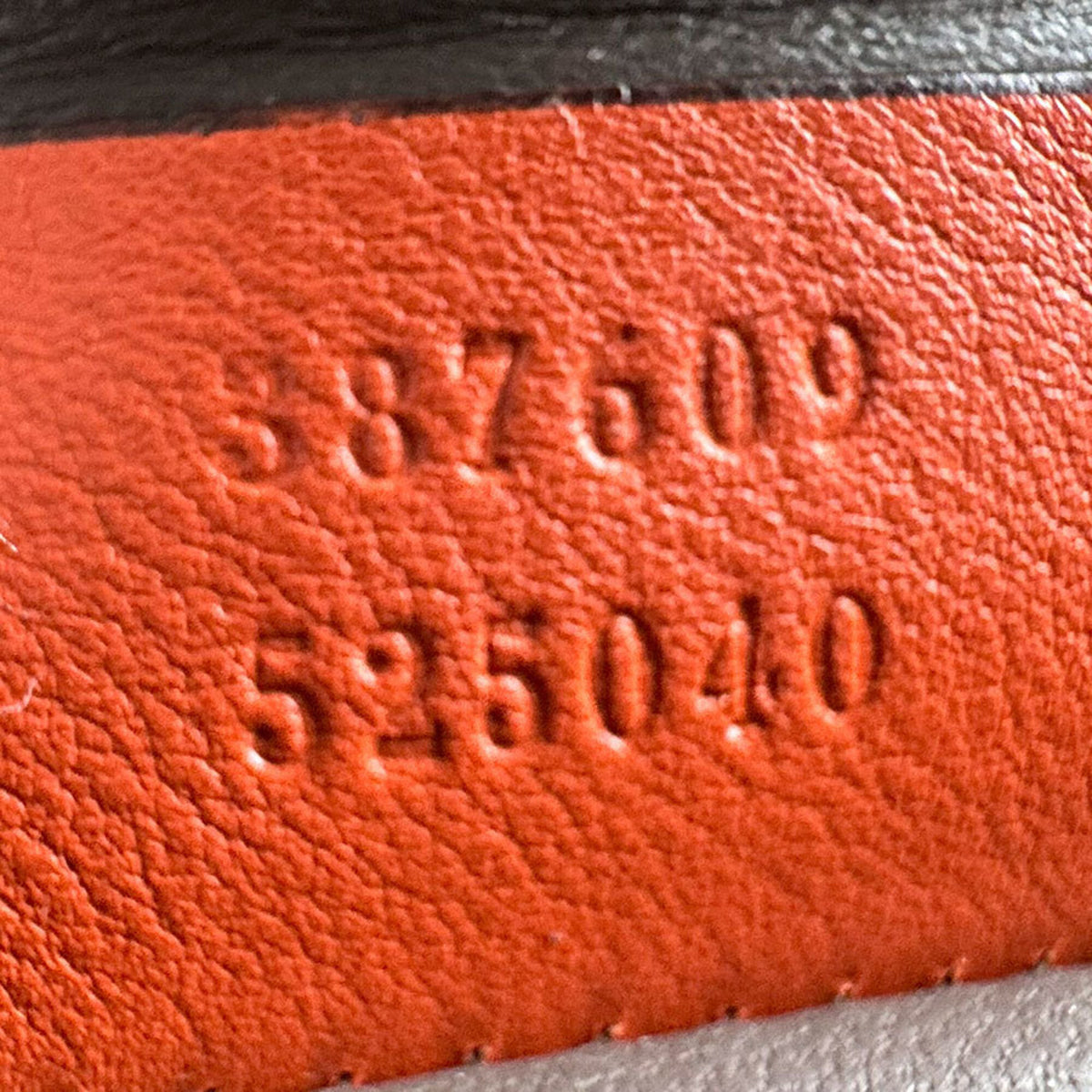 Gucci Orange Leather Shoulder Bag (Pre-Owned)