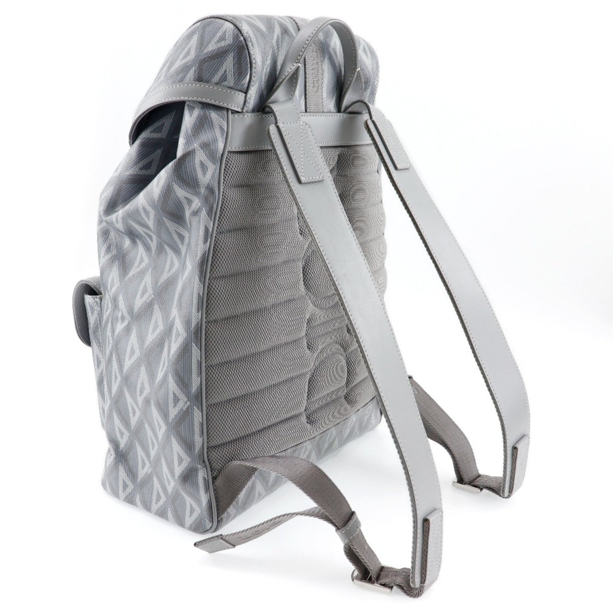 Christian Dior Gray Pvc Backpack (Pre-Owned)