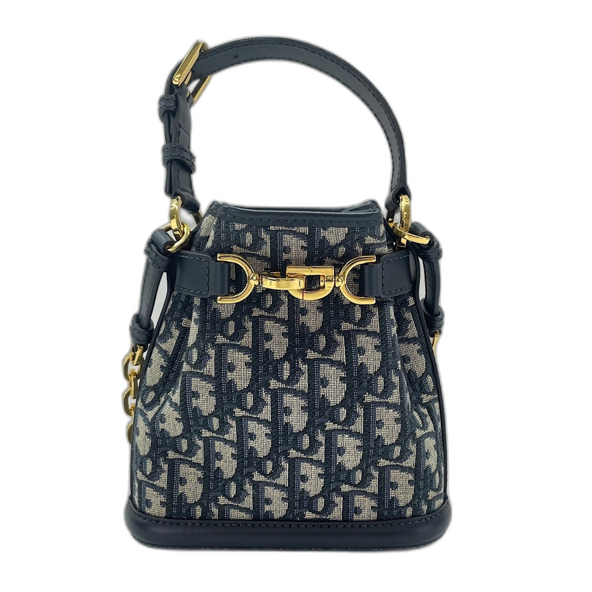 Christian Dior Navy Handbag Shoulder Bag (Pre-Owned)