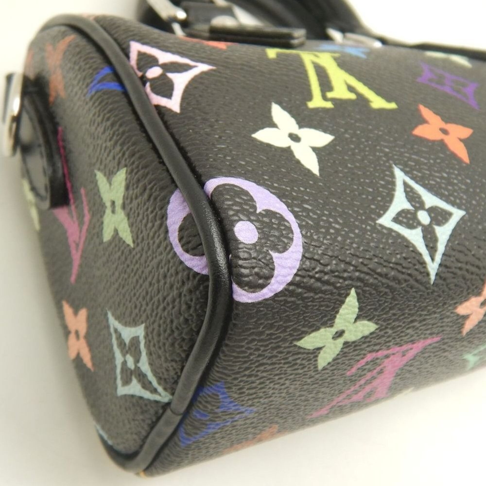 Louis Vuitton Noir Monogram Multicolore Handbag (Pre-Owned)