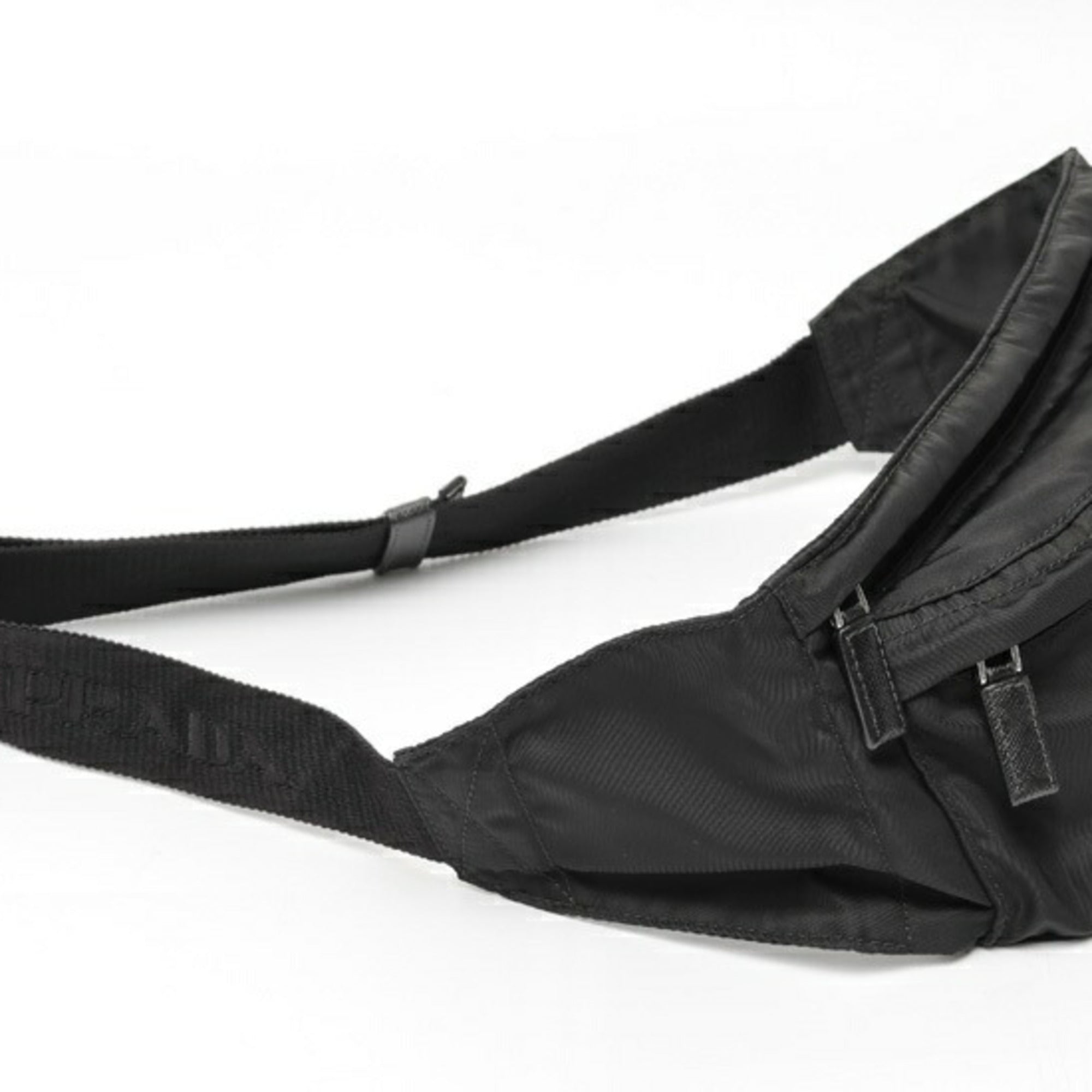 Prada Black Fabric Fanny Pack (Pre-Owned)
