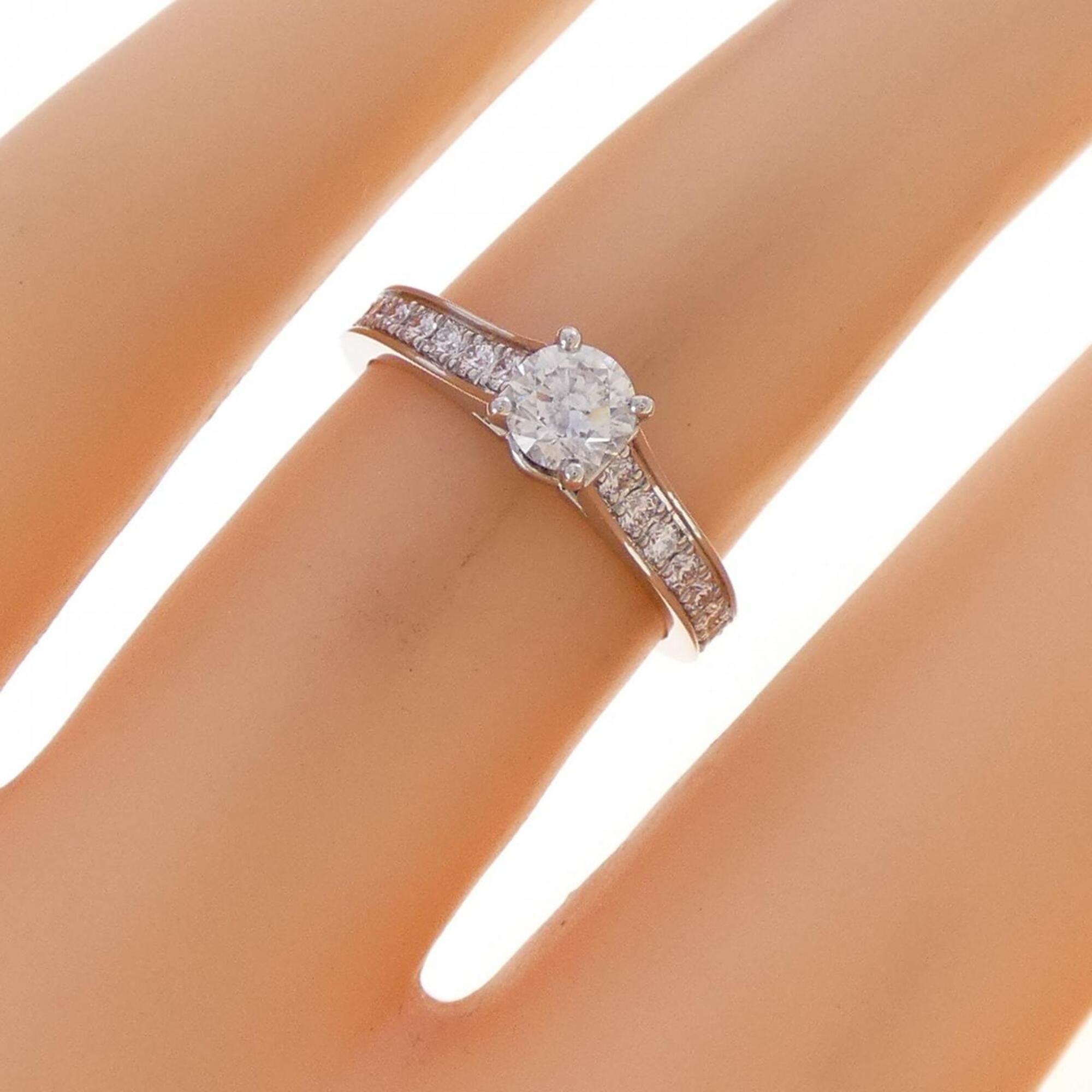Cartier Platinum Platinum 950 Band Ring (Pre-Owned)