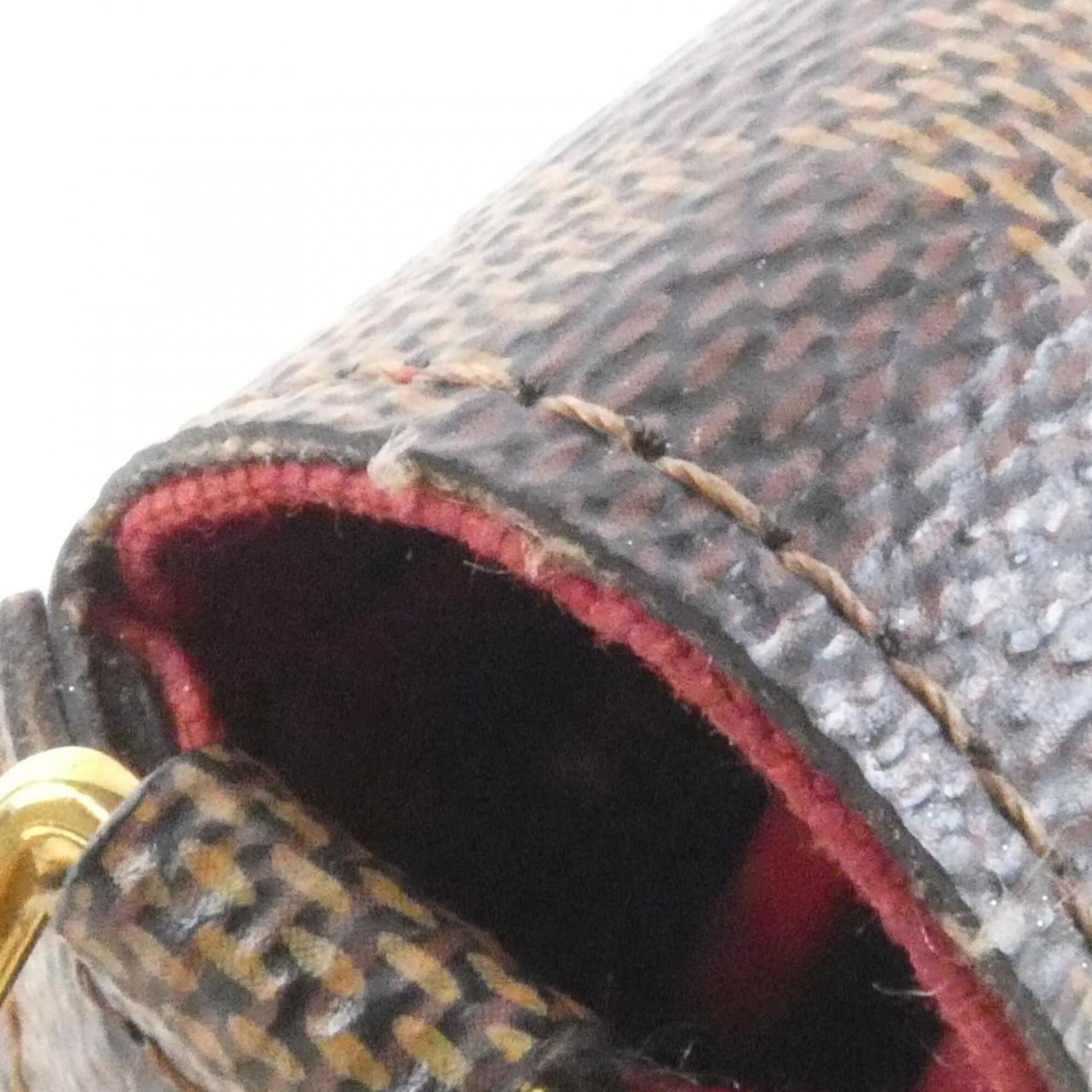 Louis Vuitton Damier Damier Canvas Ebene Damier Canvas Pochette Shoulder Bag (Pre-Owned)
