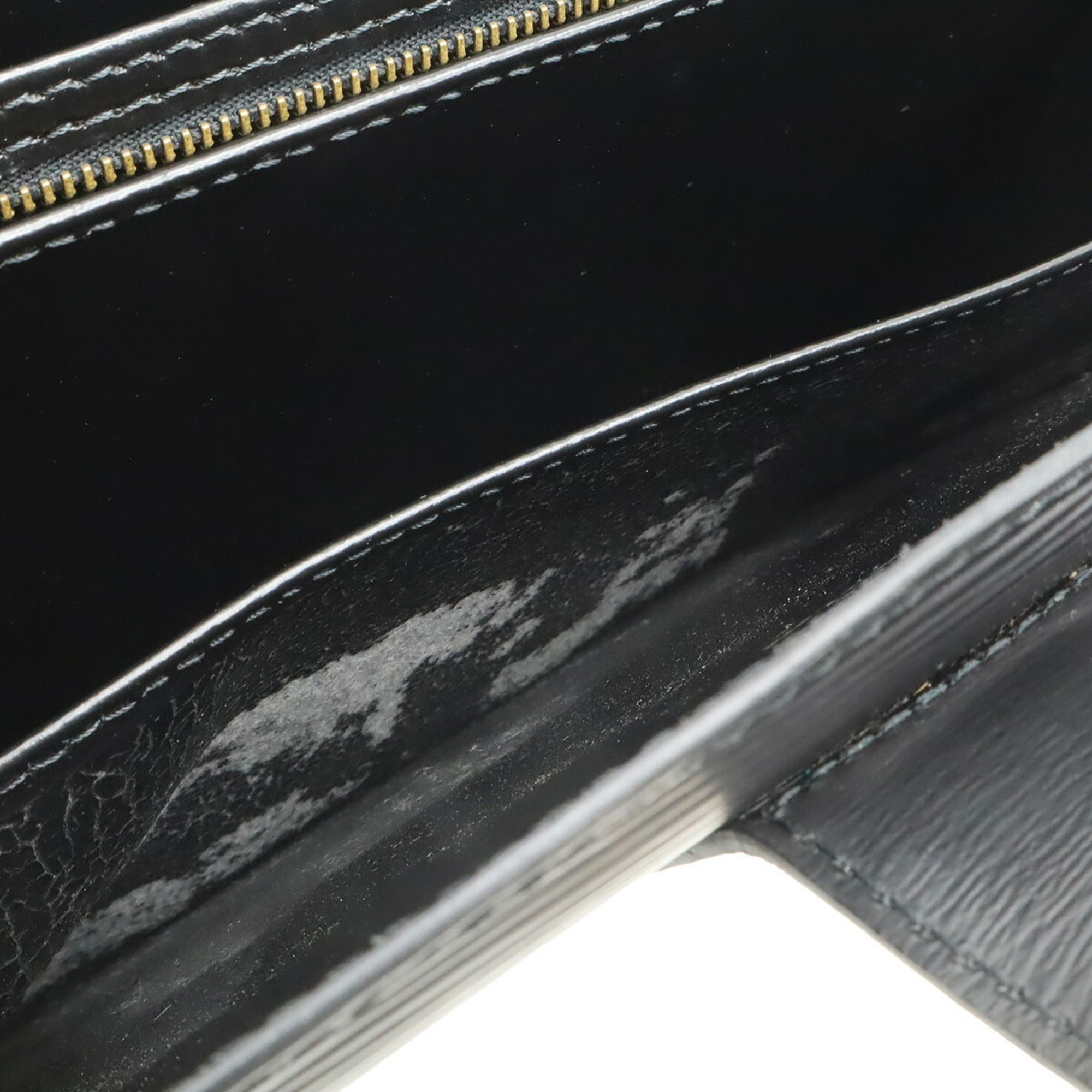 Louis Vuitton Epi Black Noir Epi Leather Shoulder Bag (Pre-Owned)