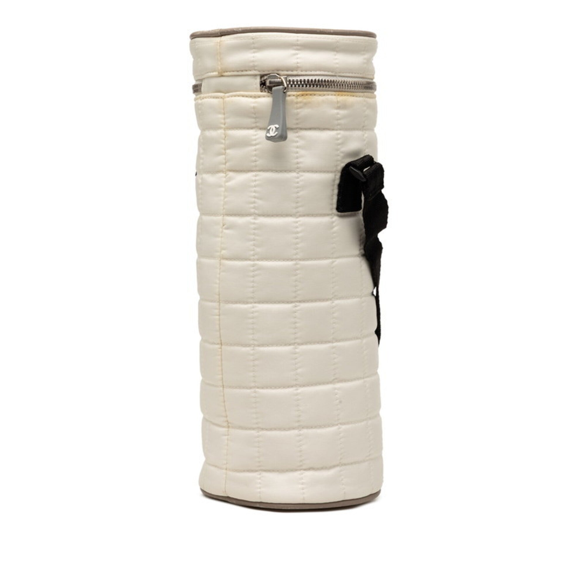 Chanel Sport White Nylon Shoulder Bag Sports Bag (Pre-Owned)