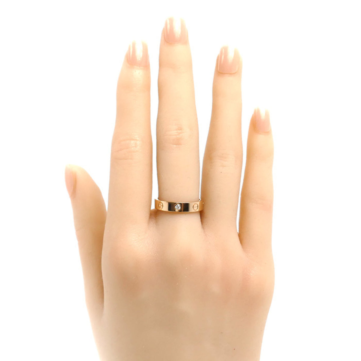 Cartier Pink Gold (18K) Band Ring (Pre-Owned)