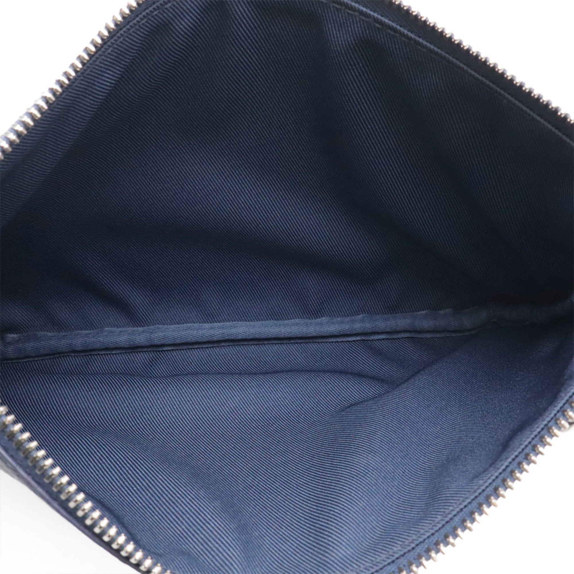 Louis Vuitton Blue Monogram Canvas Shoulder Bag (Pre-Owned)