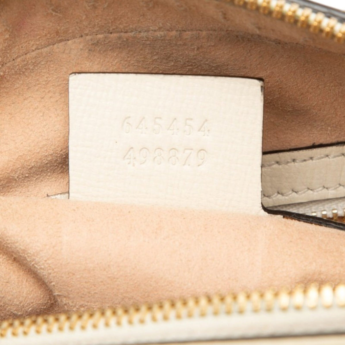 Gucci Horsebit Beige White Pvc Leather Shoulder Bag (Pre-Owned)