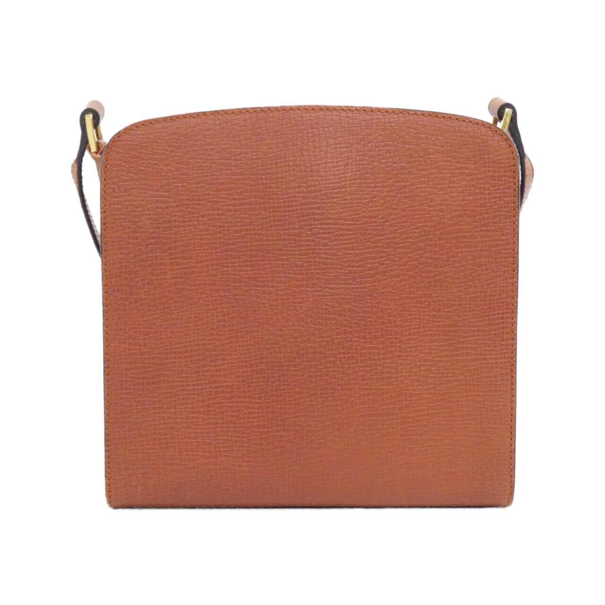 Loewe Brown Leather Shoulder Bag (Pre-Owned)