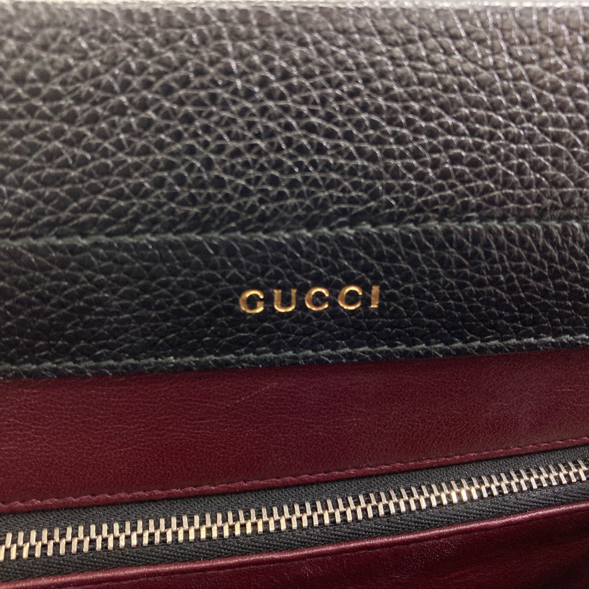 Gucci Black Leather Handbag (Pre-Owned)