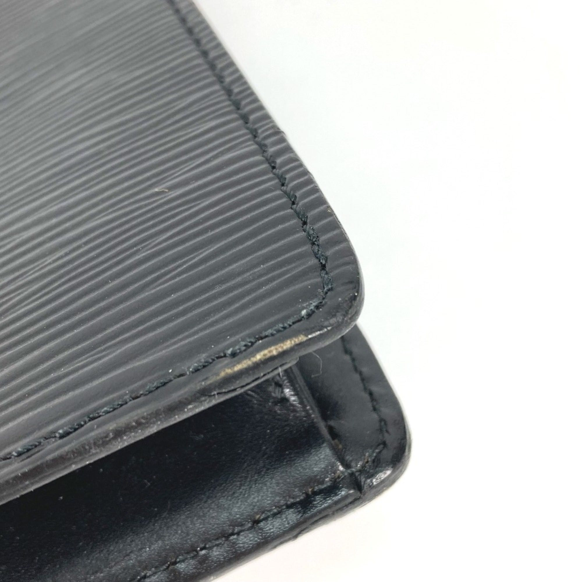 Louis Vuitton Black Galle Epi Leather Clutch Bag Pouch (Pre-Owned)
