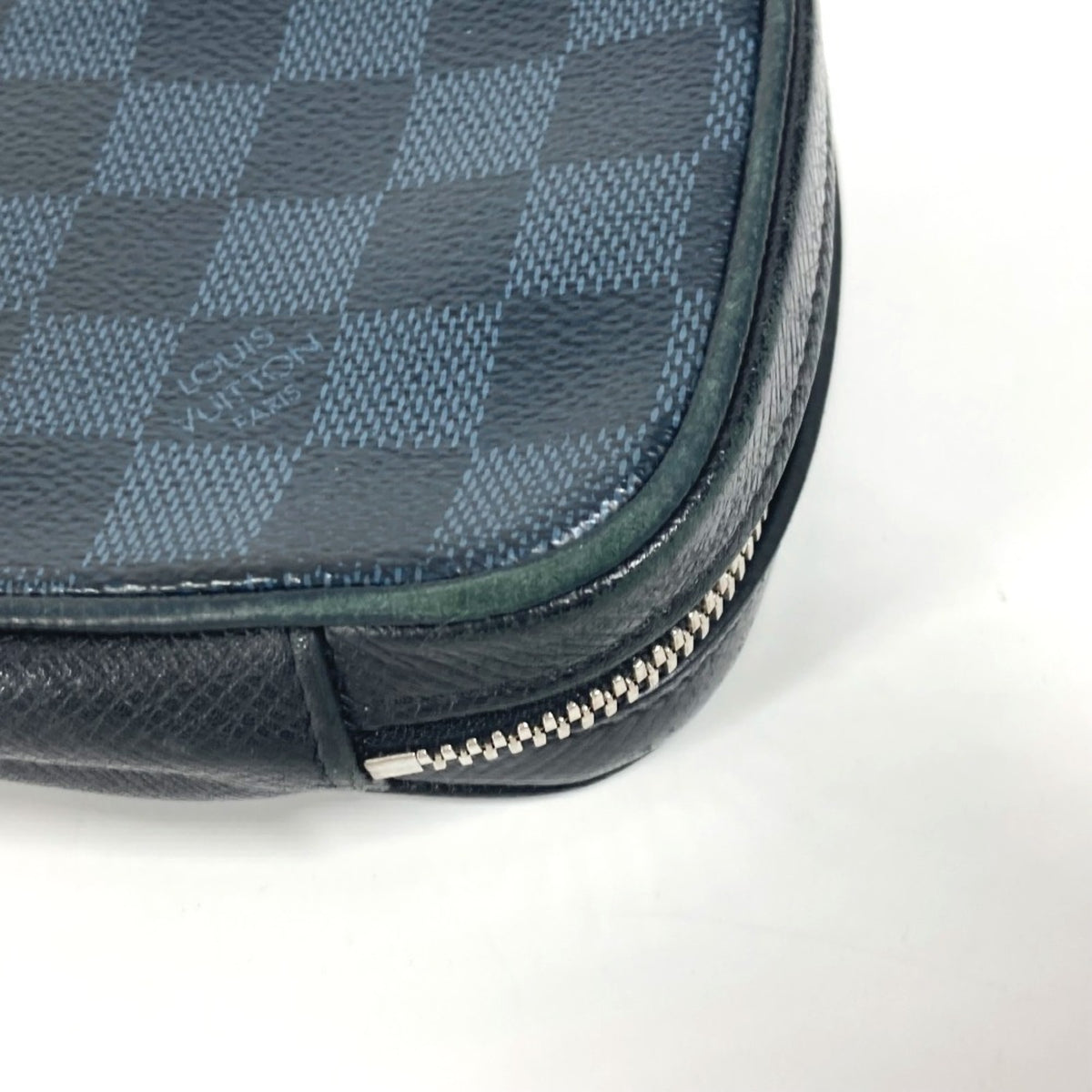 Louis Vuitton Damier Cobalt Navy Long Wallet (Bi-Fold) (Pre-Owned)
