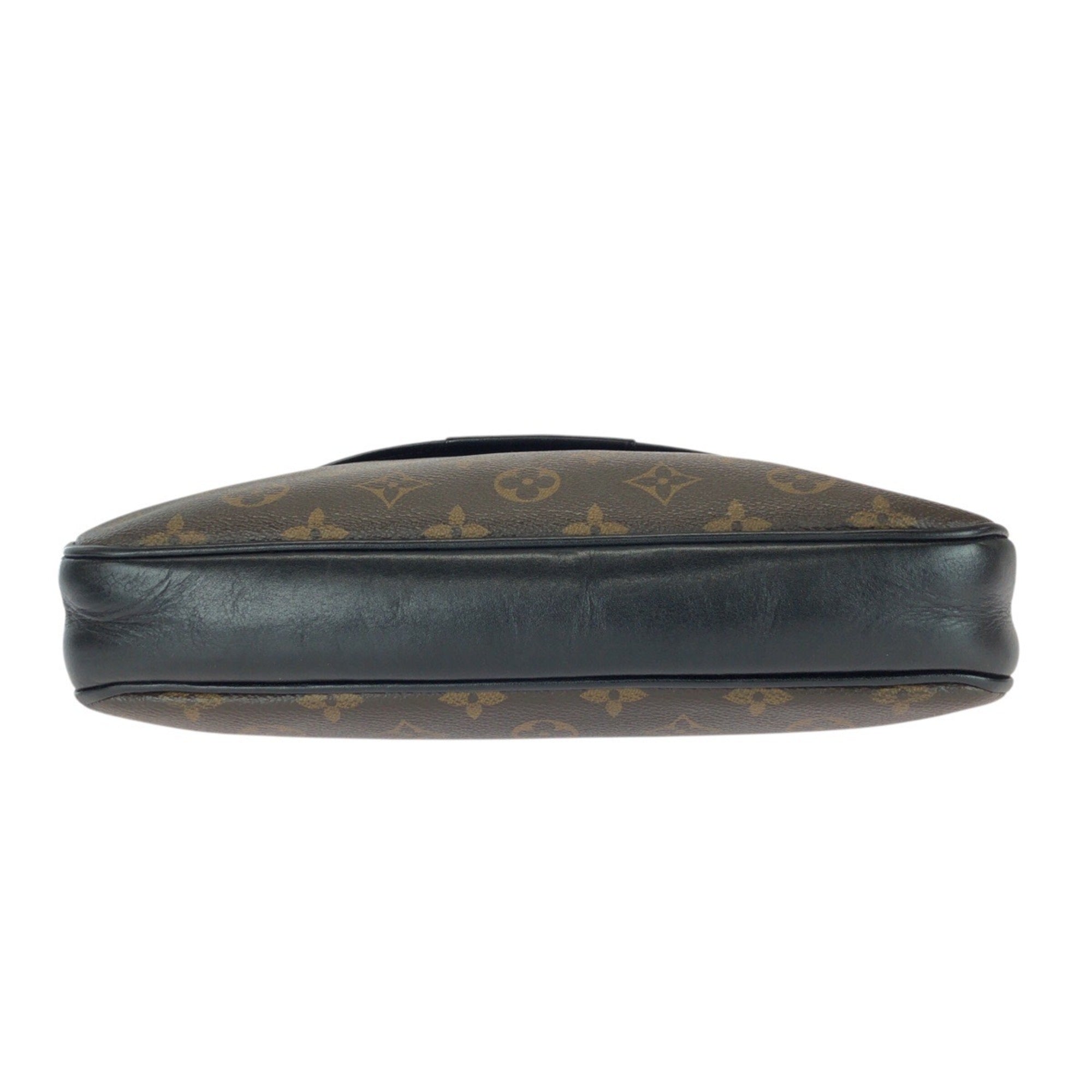 Louis Vuitton Brown Dark Brown Monogram Macassar Pvc Messenger Bag Shoulder Bag (Pre-Owned)